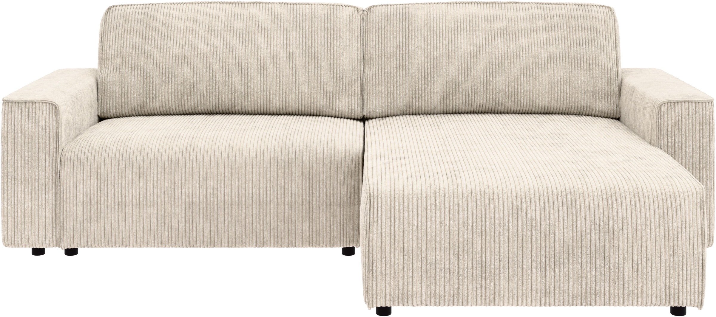 Home affaire Ecksofa "Chance, Recamiere beidseitig montierbar, Schlaffunkti günstig online kaufen