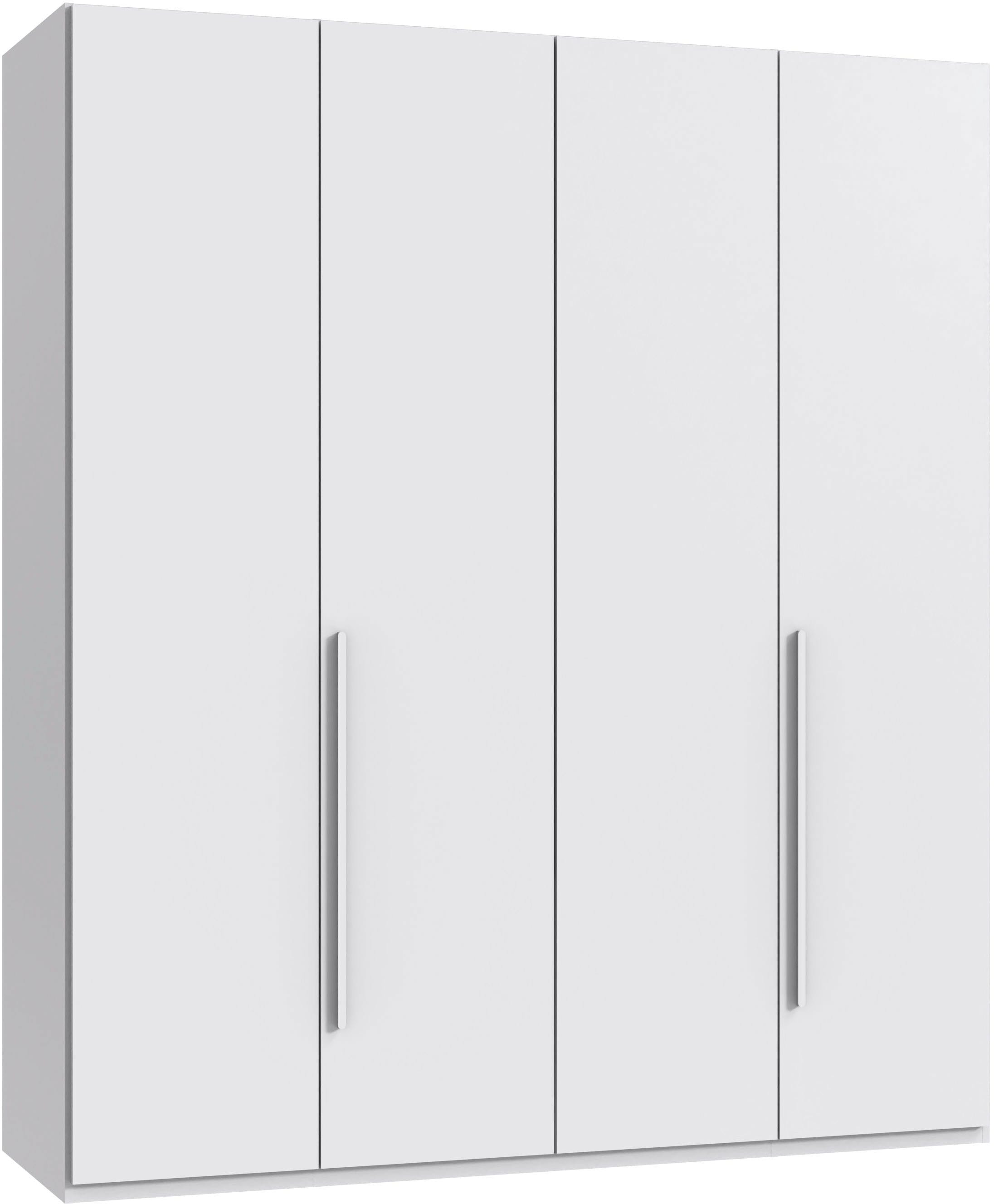 Wimex Drehtürenschrank "Kleiderschrank London, in den Breiten 180cm, 225cm oder 270cm" mit verschiedenen Griffen in goldfarben, silberfarben oder schwarz, wahlweise mit Basic- oder Premium-Ausstattung erhältlich