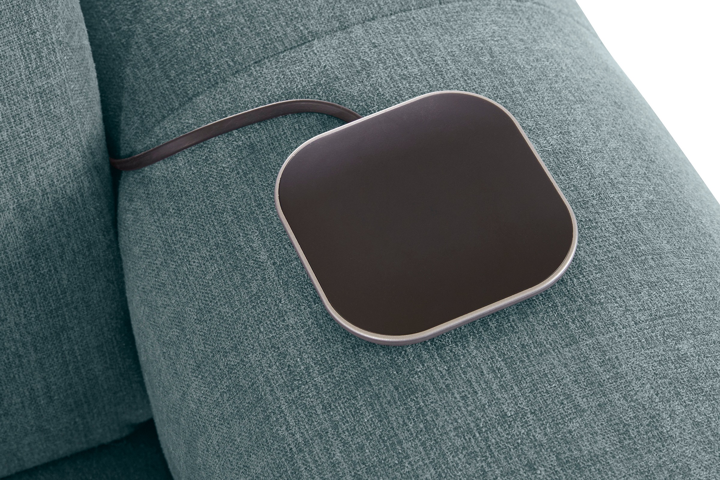 COTTA Ecksofa »Mia L-Form mit 3 Zierkissen«, wahlweise mit Bettfunktion, Bettkasten, Beleuchtung & Wireless-Charger