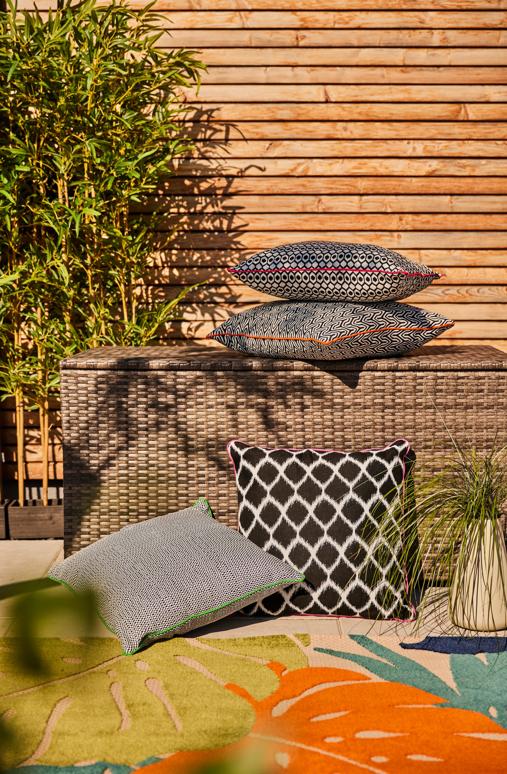 MERXX Auflagenbox, Polyrattan