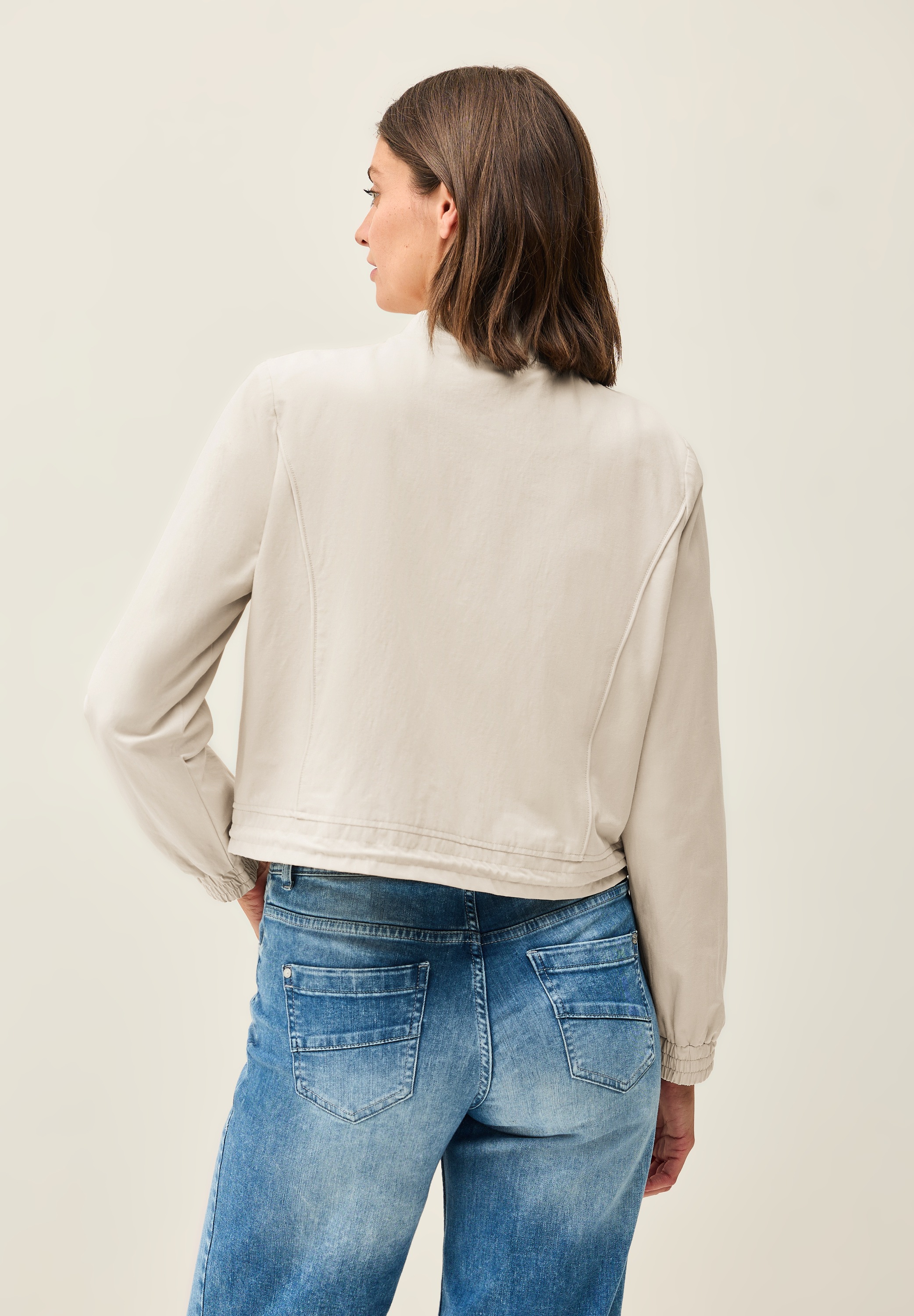 Cecil Blouson ohne Kapuze mit Tunnelzug am Saum günstig online kaufen