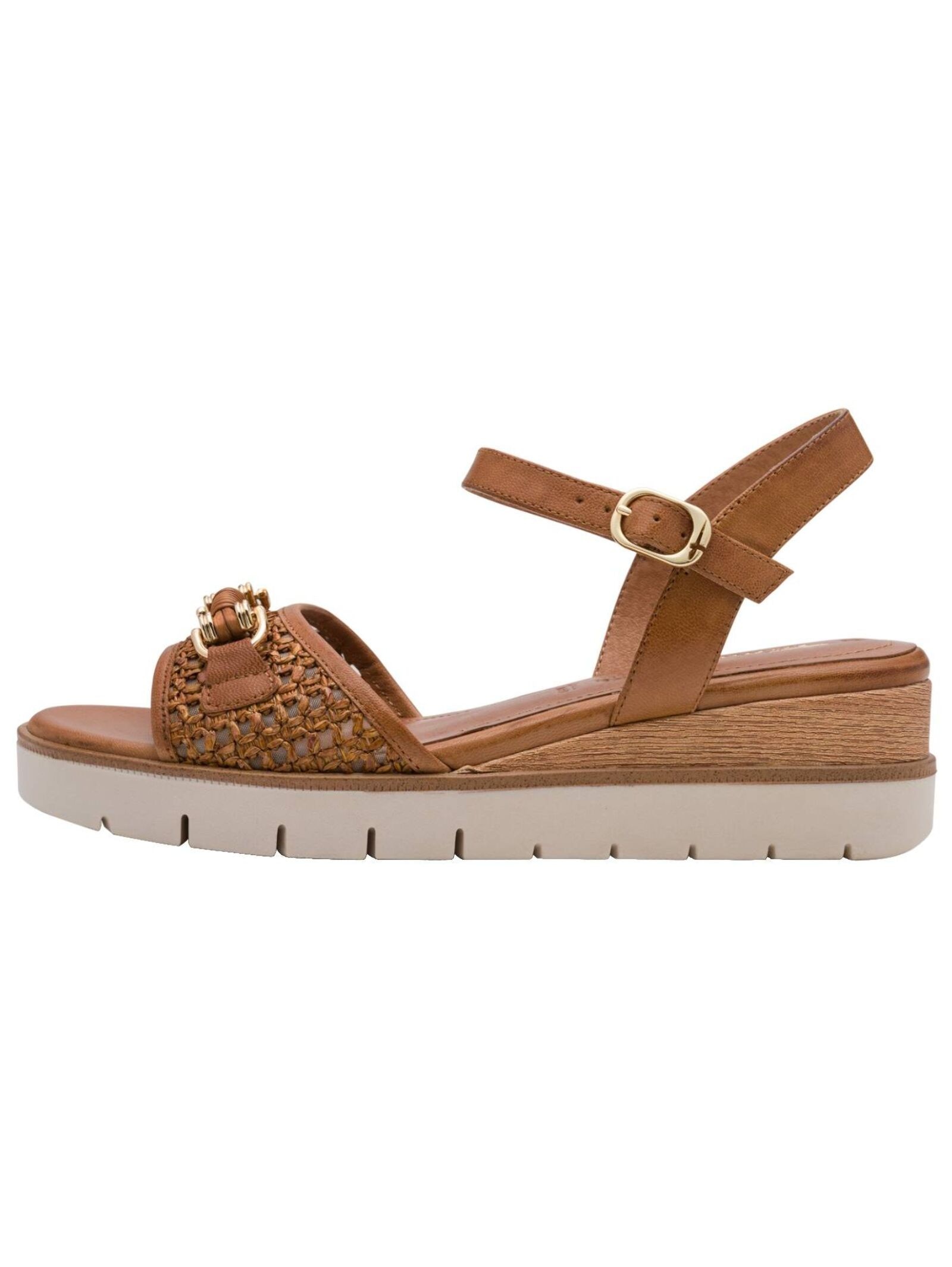 Tamaris Keilsandalette »Tamaris Sandalen Leder/Textil«