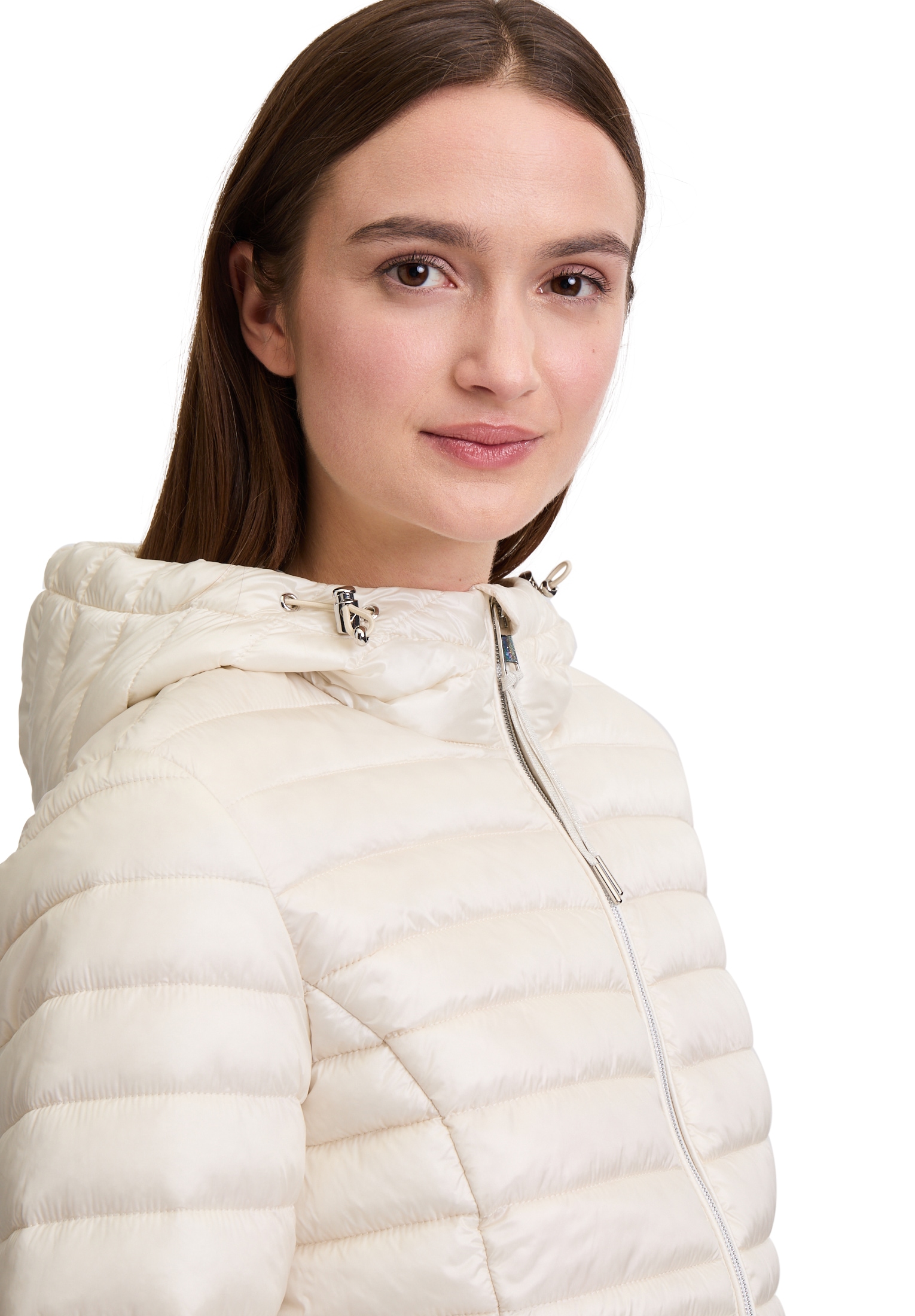 Cartoon Steppjacke »Damen Steppjacke mit Reißverschlusstaschen« mit Kapuze