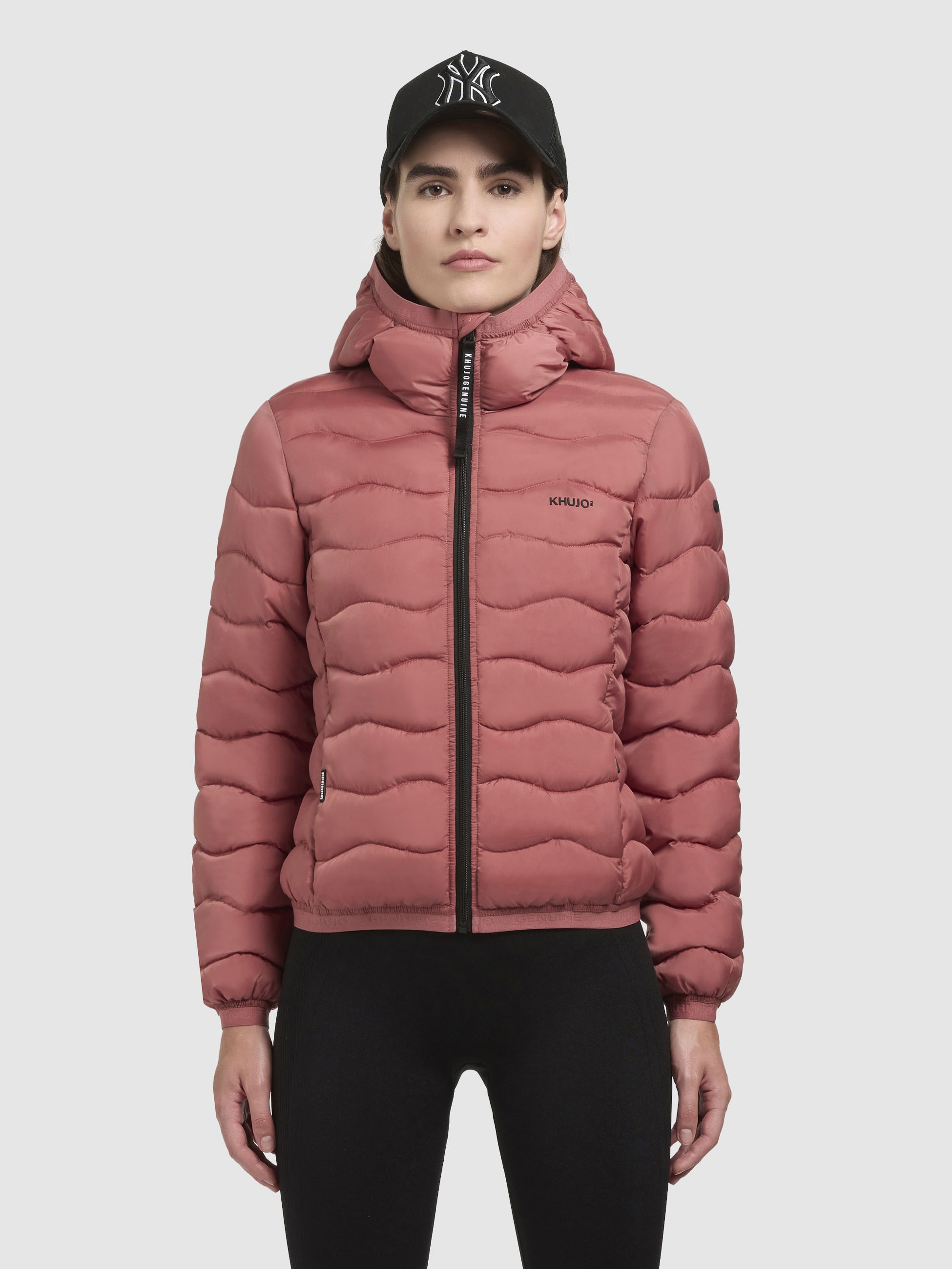 khujo Steppjacke »NARGO«, mit Kapuze