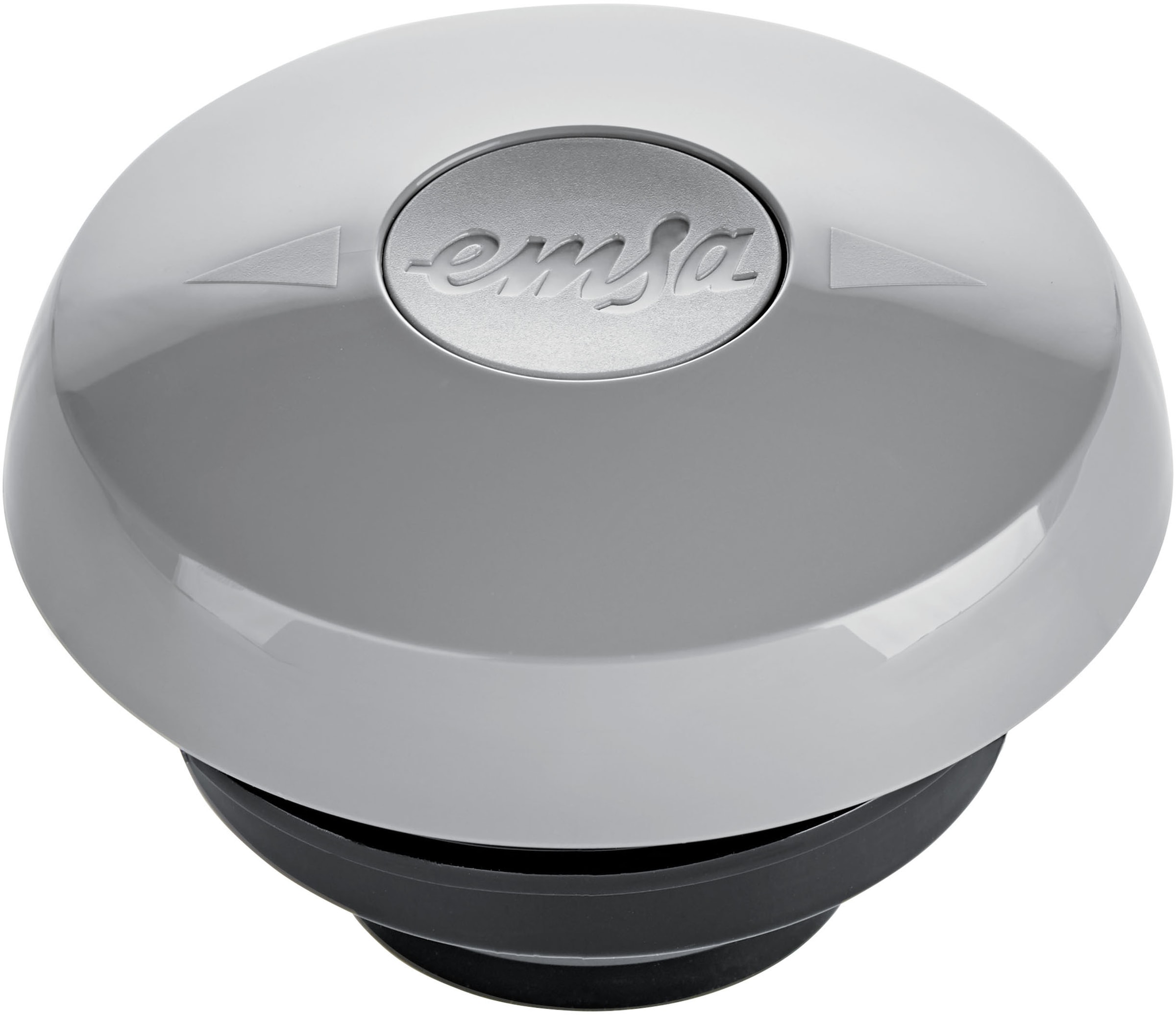 Emsa Isolierkanne »Samba Wave«, 1 l, Made in Germany, 12h warm/24h kalt, Quick-Press-Deckel, Glaskolben