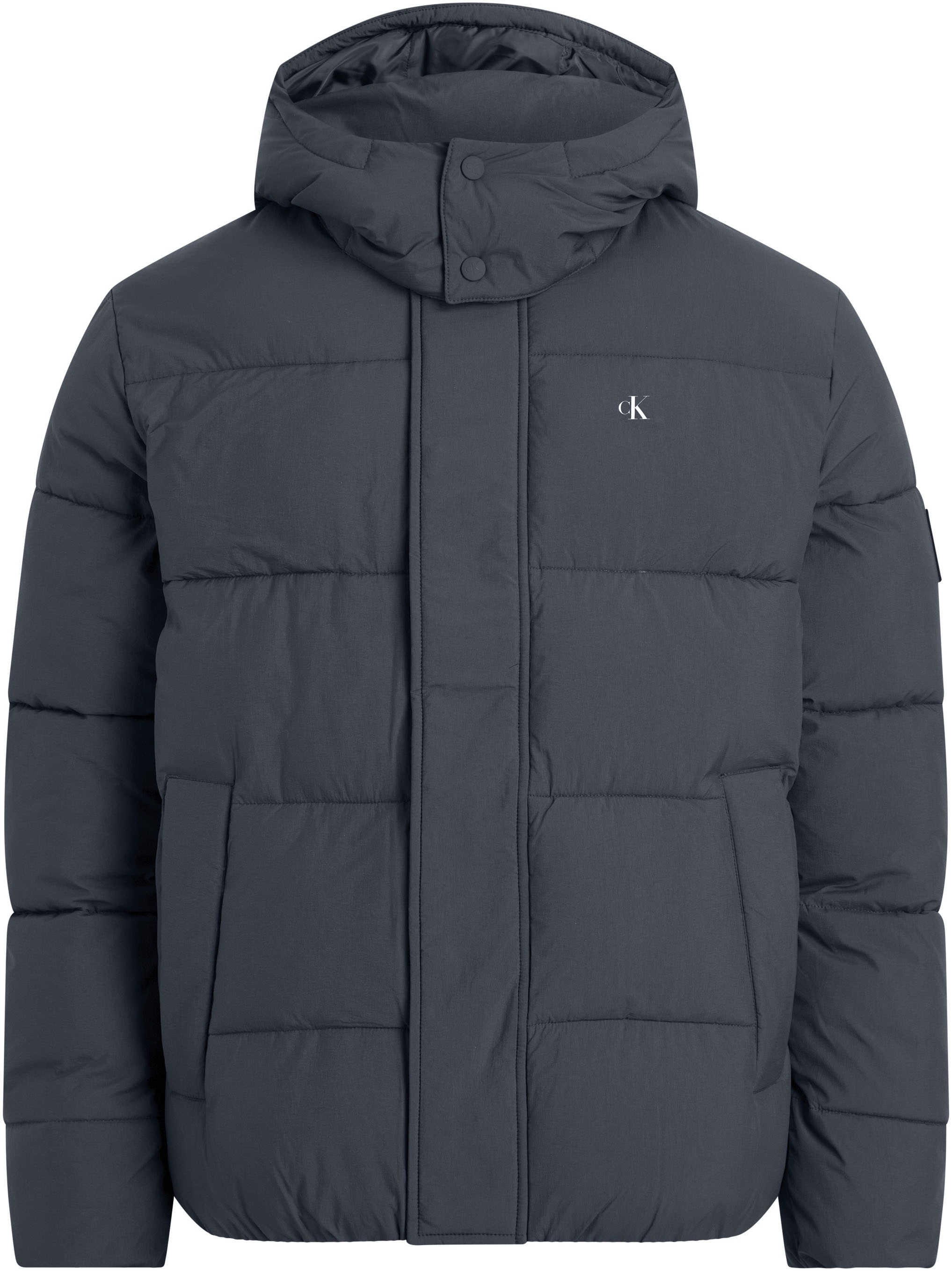 Calvin Klein Jeans Outdoorjacke "ESSENTIALS NON DOWN JACKET", mit Kapuze, m günstig online kaufen