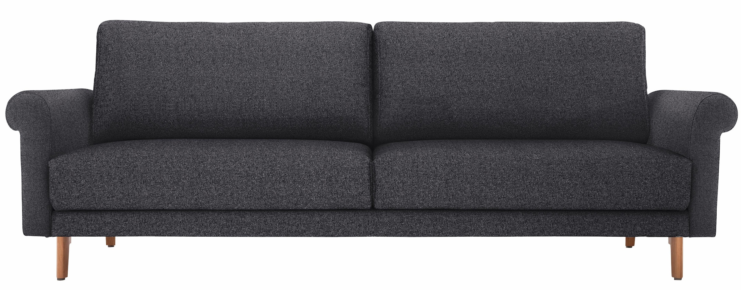 Creation BY ROLF BENZ 3-Sitzer "CR.450, Designsofa, Loungesofa" modern Landhaus, Breite 208 cm, Füße in Nussbaum