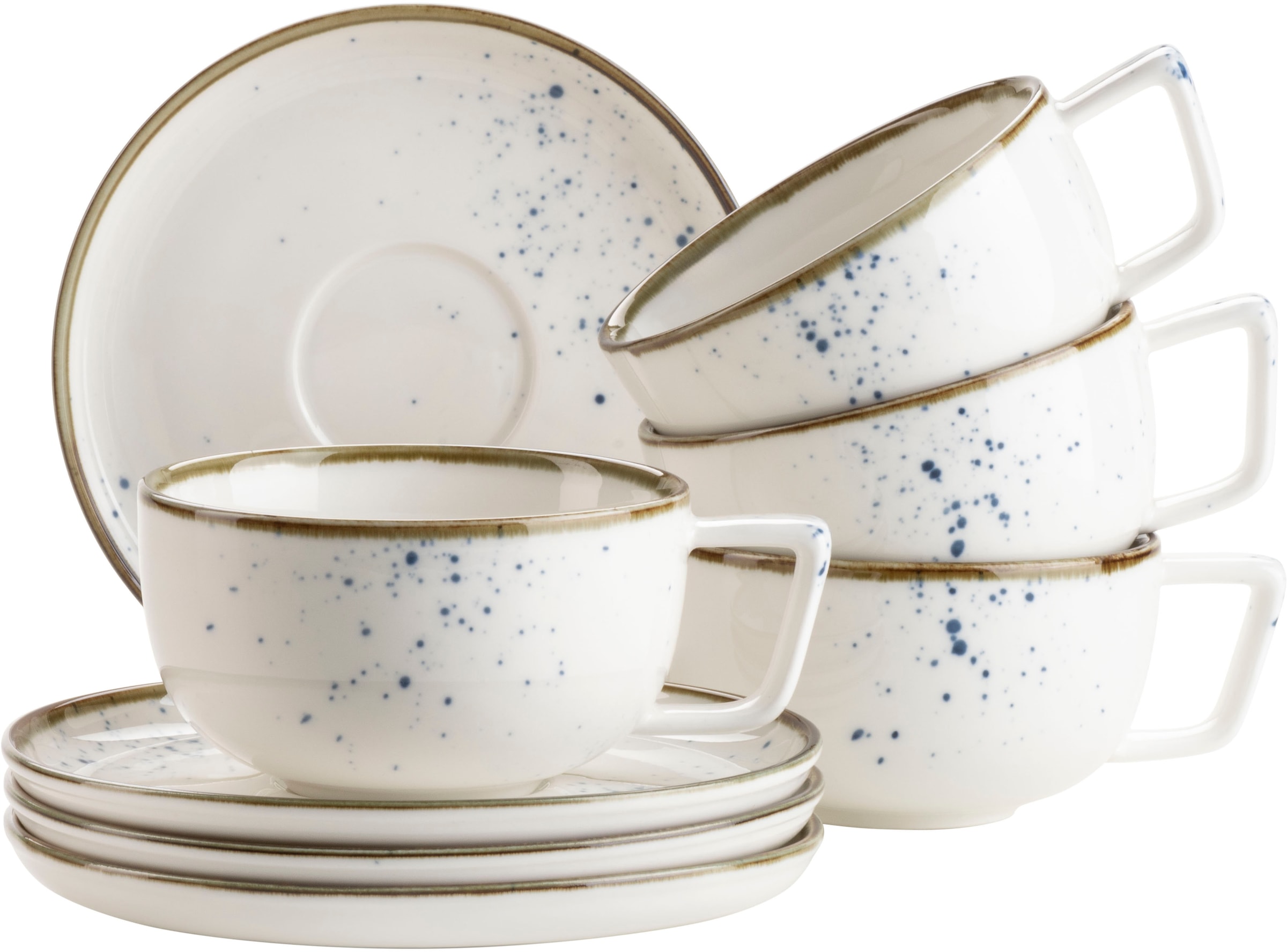 MÄSER Tasse "Kaffeetassen-Set Pinta, aus Porzellan" 8er Set, bestehend aus günstig online kaufen