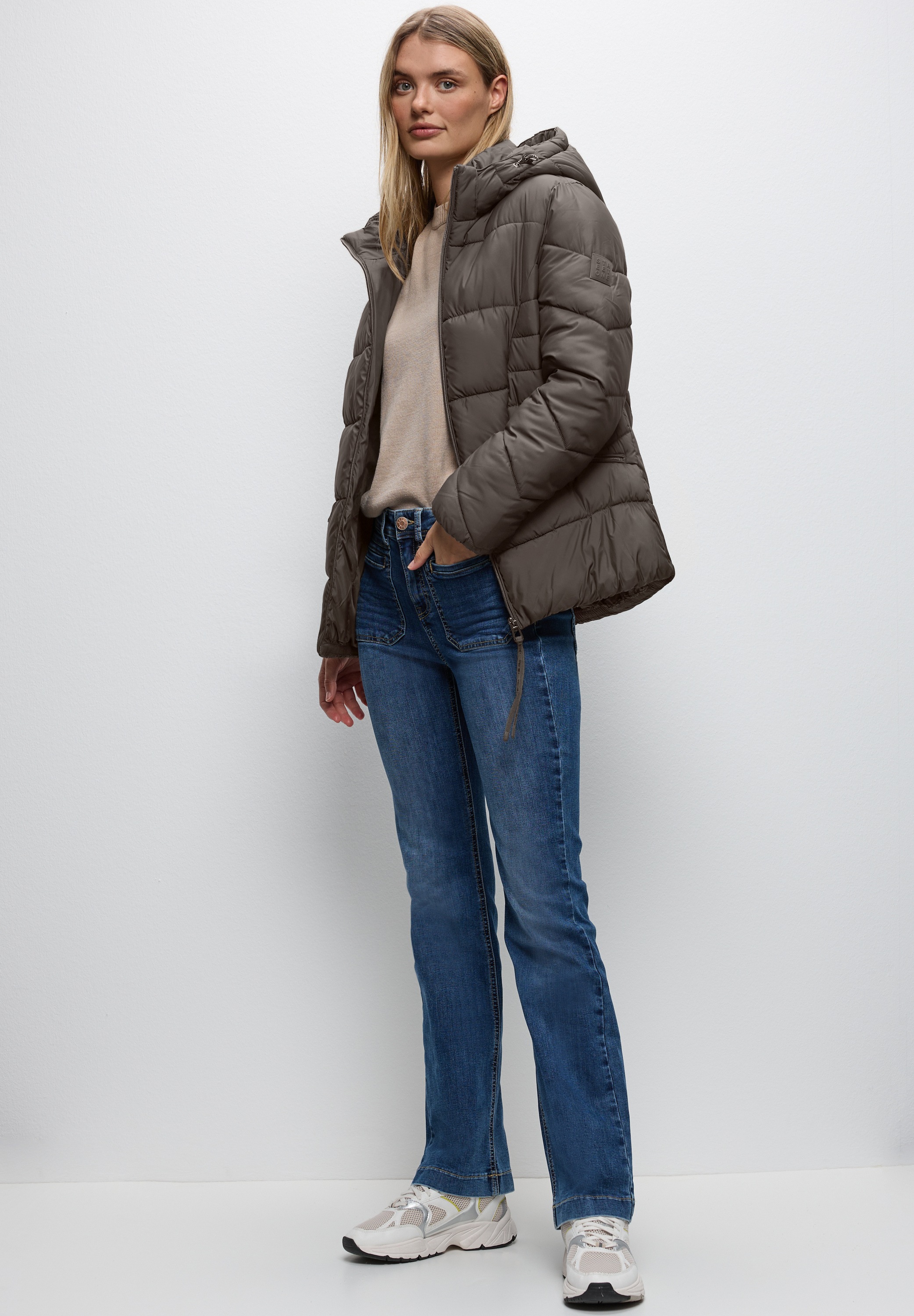 STREET ONE Steppjacke, mit Kapuze, mit Kapuze