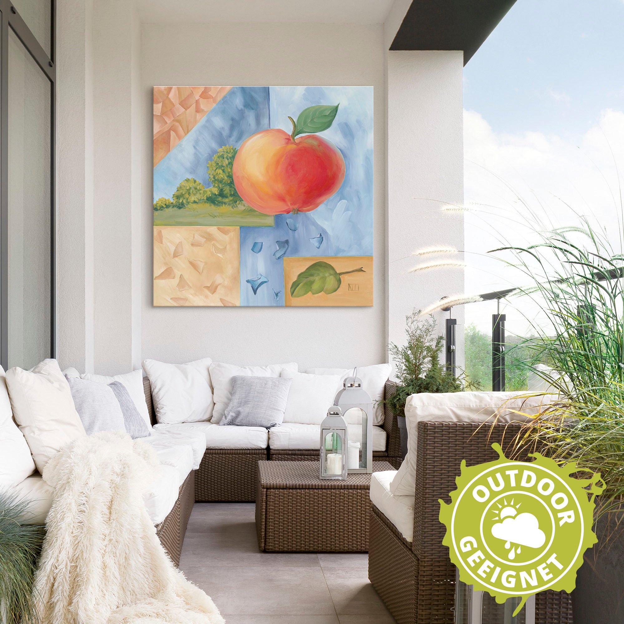 Artland Wandbild »Apfel«, (1 St.), als Alubild, Leinwandbild, Wandaufkleber oder Poster in versch. Größen