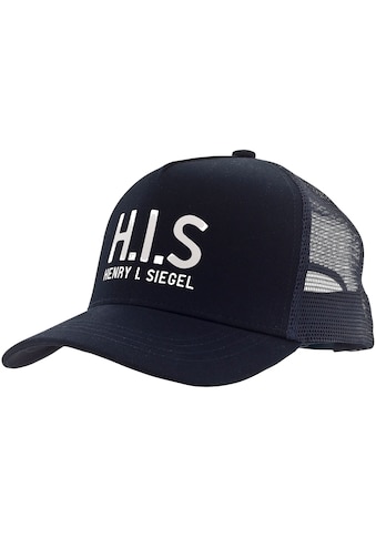 Baseball Cap, Mesh-Cap mit H.I.S.-Print