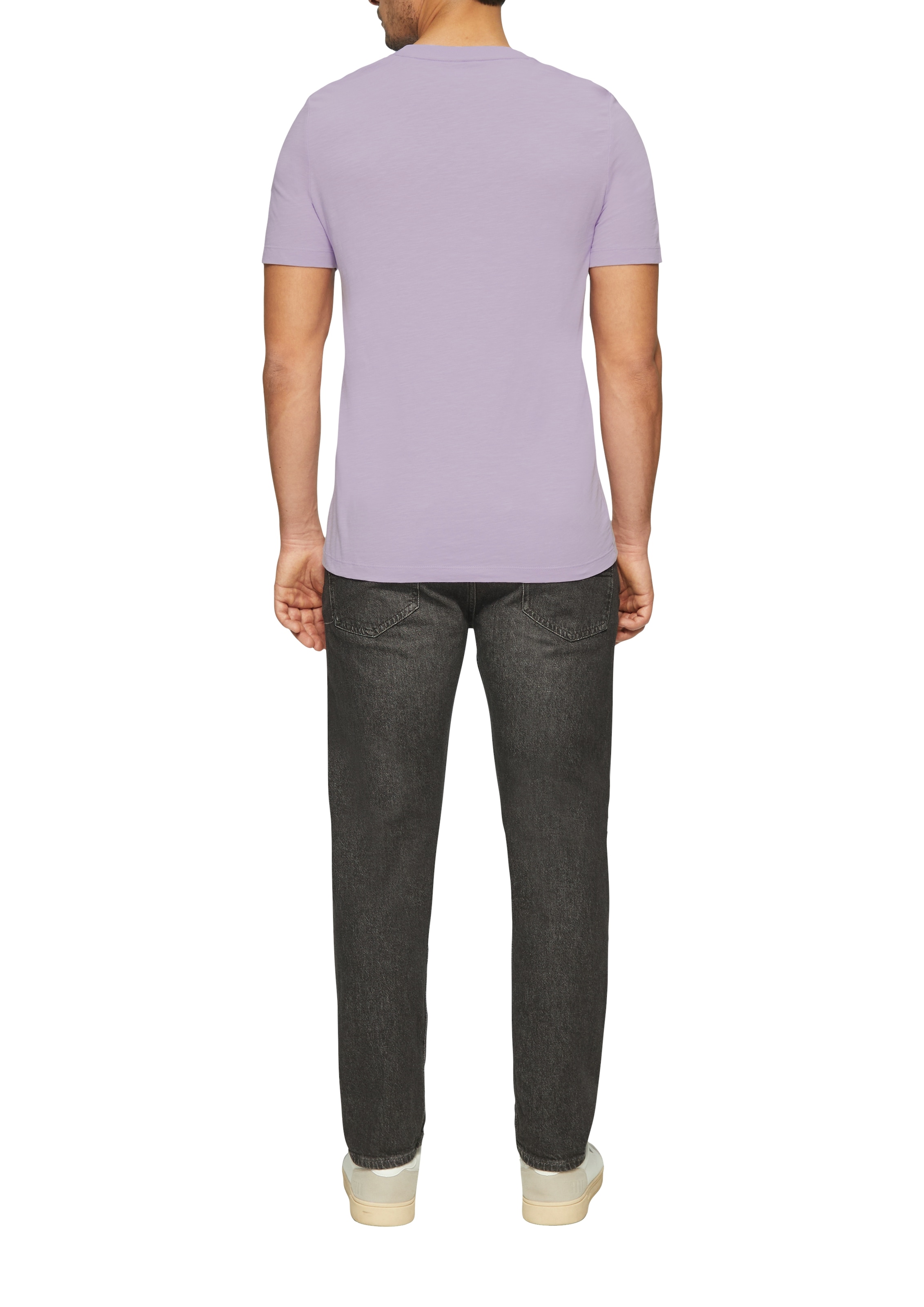 s.Oliver Rundhalsshirt mit Frontprint