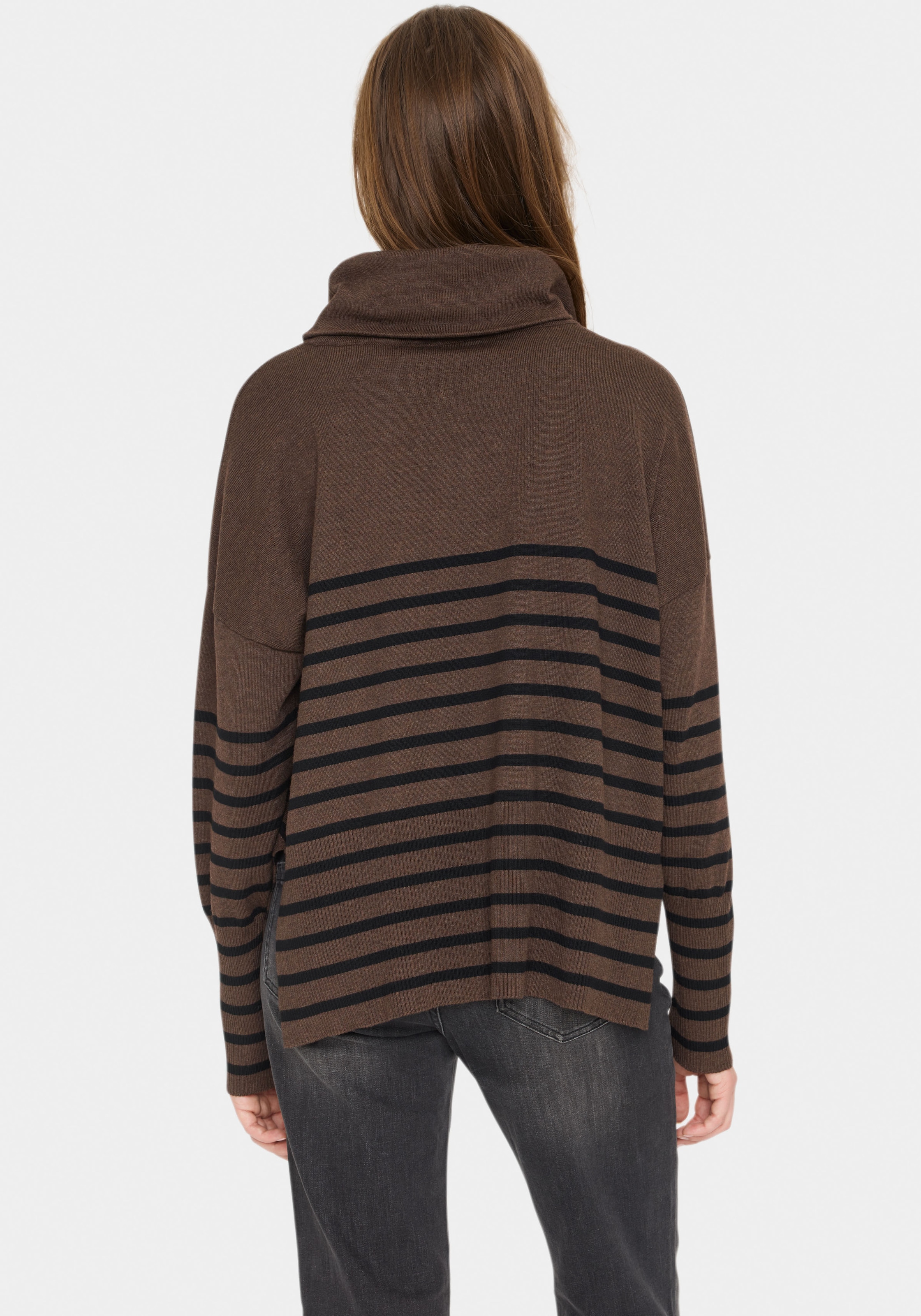 Saint Tropez Rollkragenpullover »GrilaSZ Cowlneck«