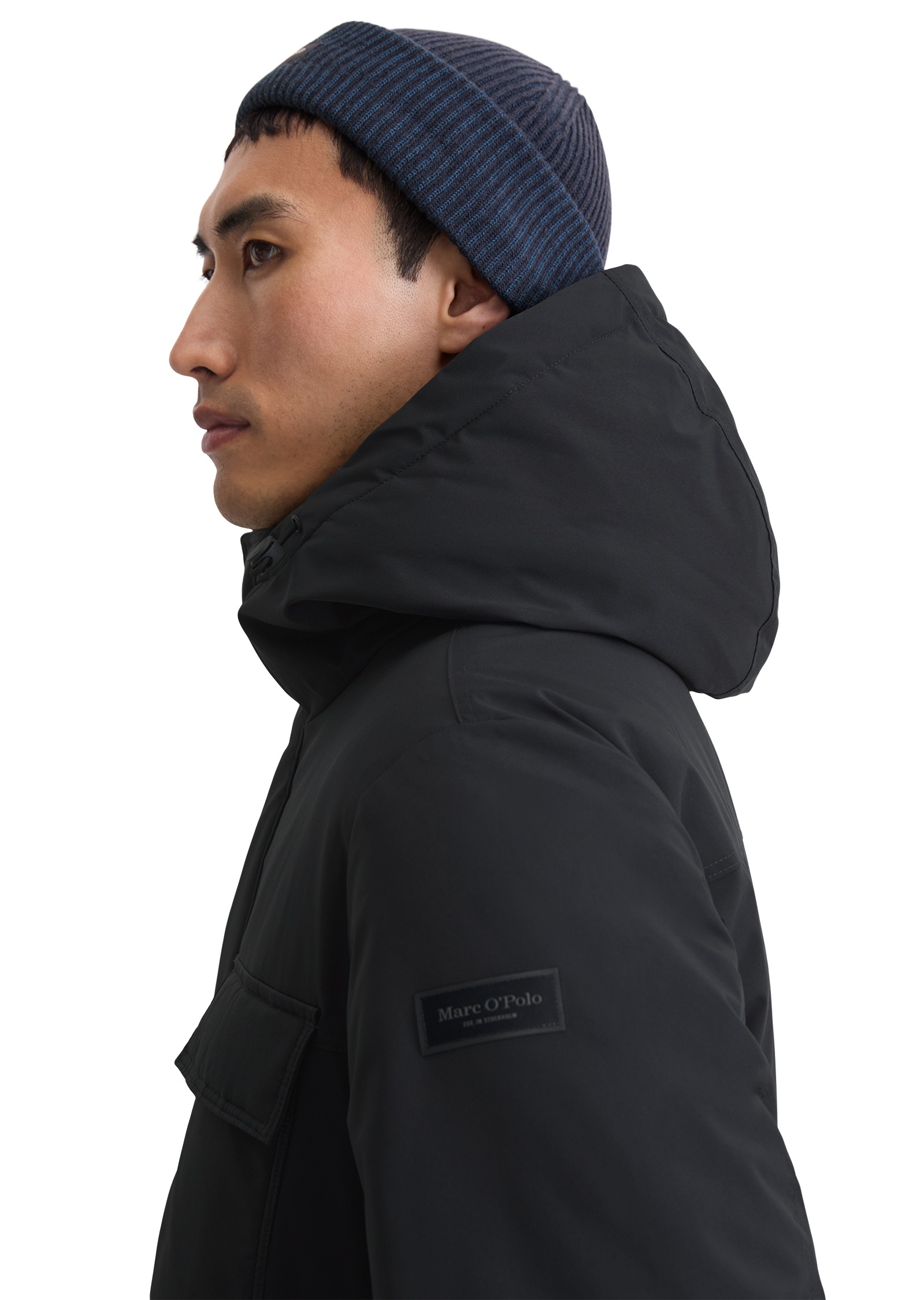 Thumbnail - Marc OPolo Outdoorjacke regular fit, mit weicher Wattierung