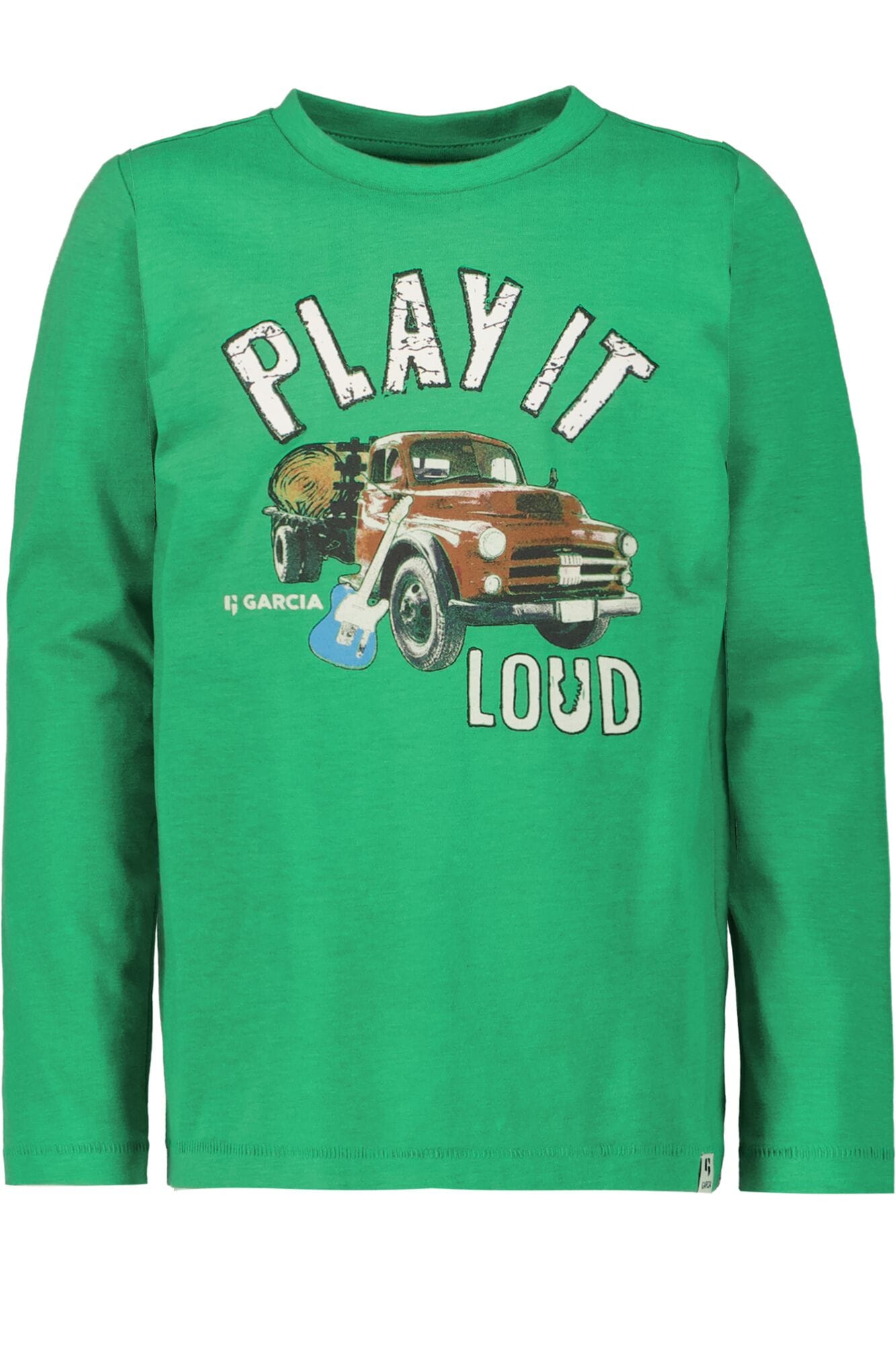 Garcia Langarmshirt »PLAY IT LOUD«