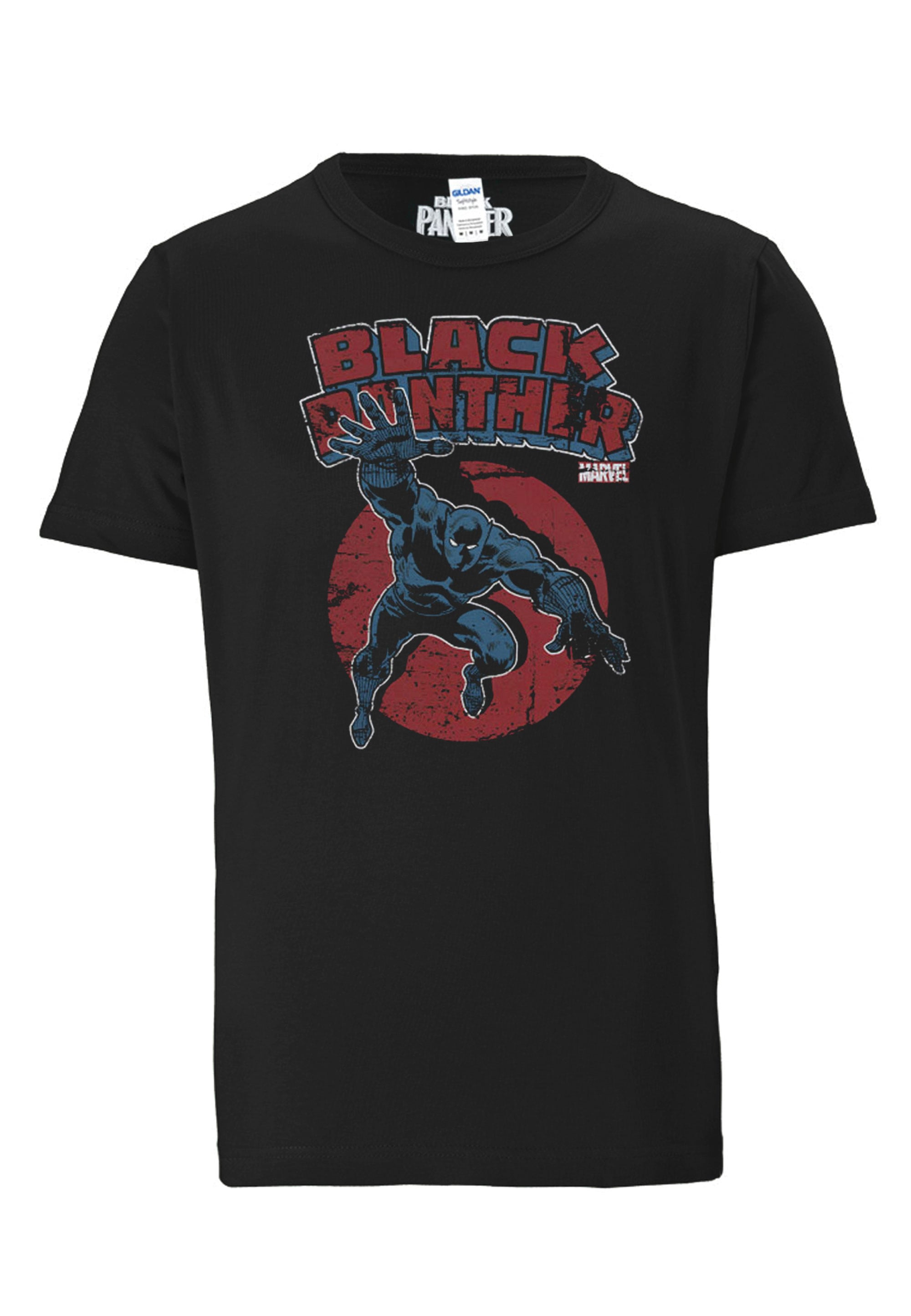 LOGOSHIRT T-Shirt »Marvel - Black Panther«, mit Black Panther-Print