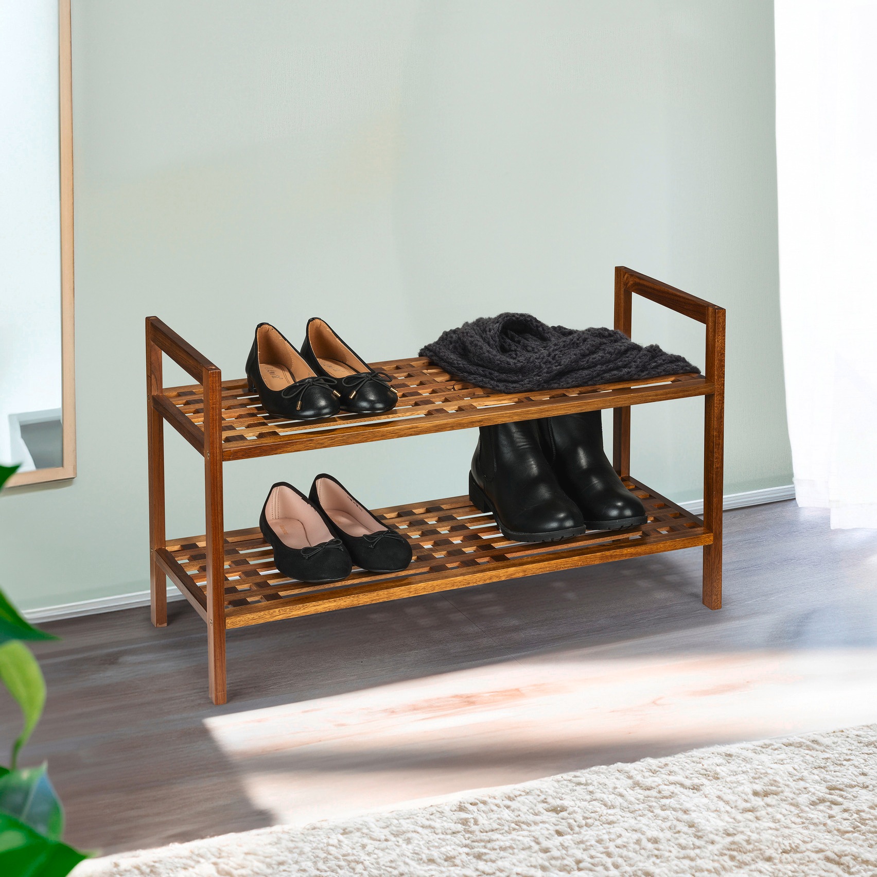 WENKO Schuhregal "Modell Fondi" 1 Stk. tlg. günstig online kaufen