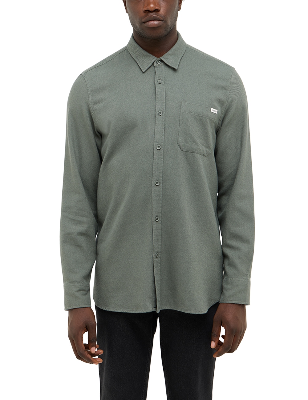 MUSTANG Langarmhemd "Herren Style Eastbridge" günstig online kaufen