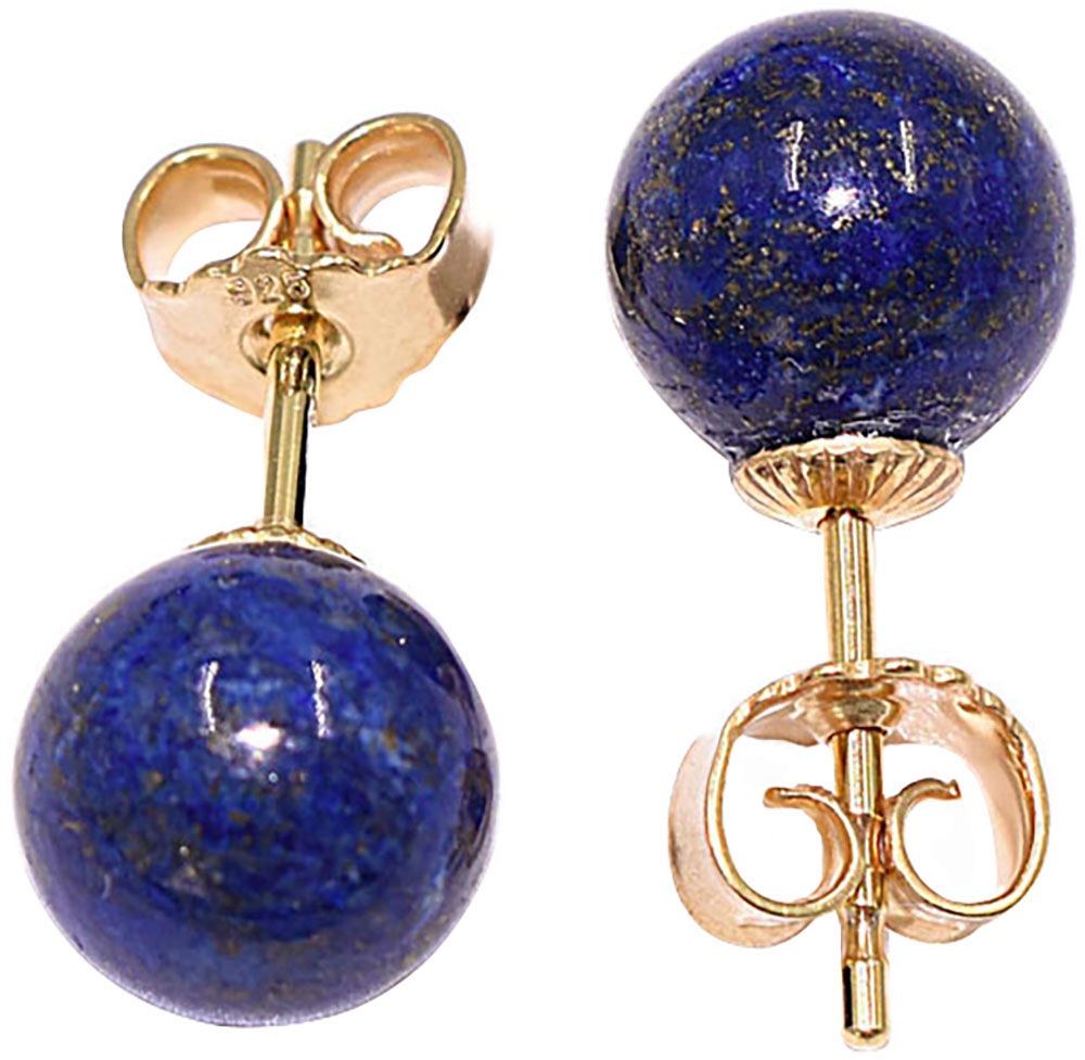 FIRETTI Stud Earring Set Blue 925 Sterling Silver 8mm 2