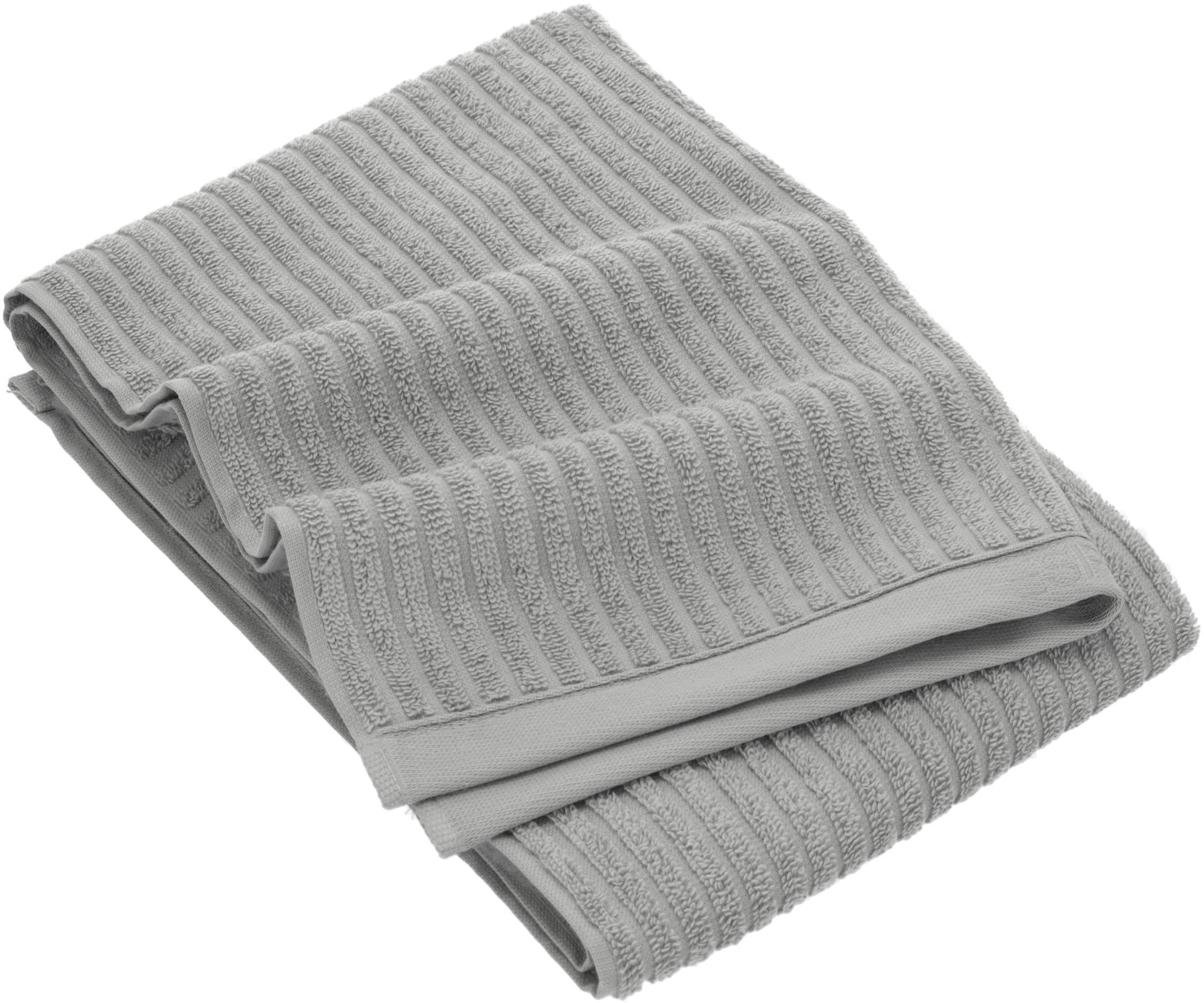 Esprit Handtuch "Modern Lines" mit Hoch-Tief Linienstruktur günstig online kaufen