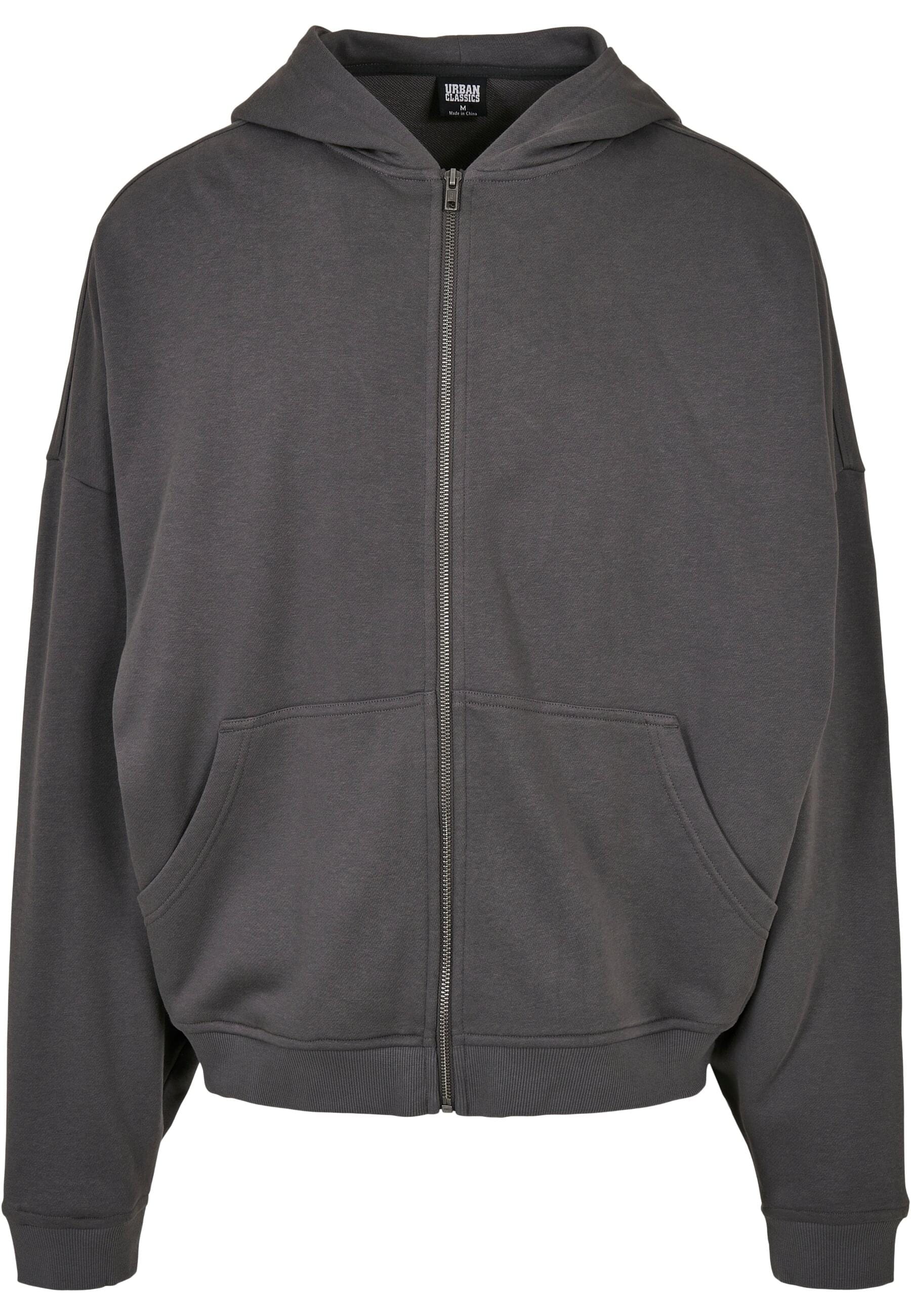 URBAN CLASSICS Sweatjacke "Urban Classics Herren 90s Zip Hoody", 1 Stk. günstig online kaufen
