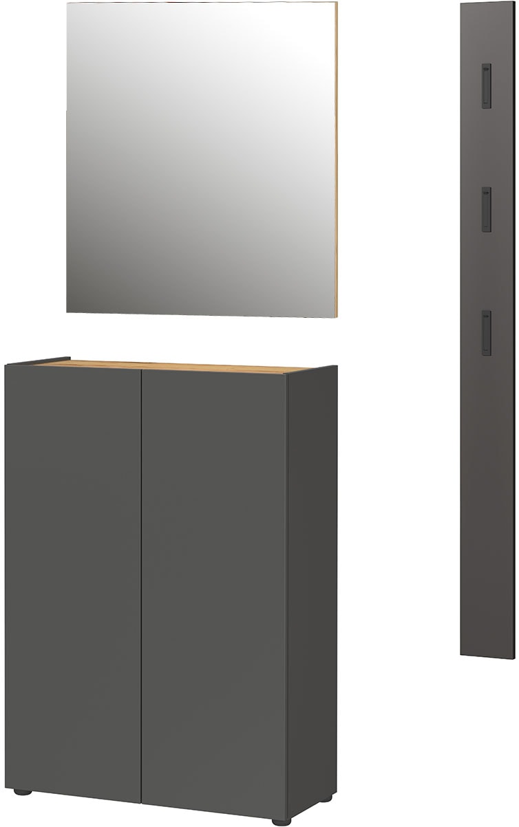 GERMANIA Garderoben-Set "GW-Alviano" 3 Stk. tlg. günstig online kaufen