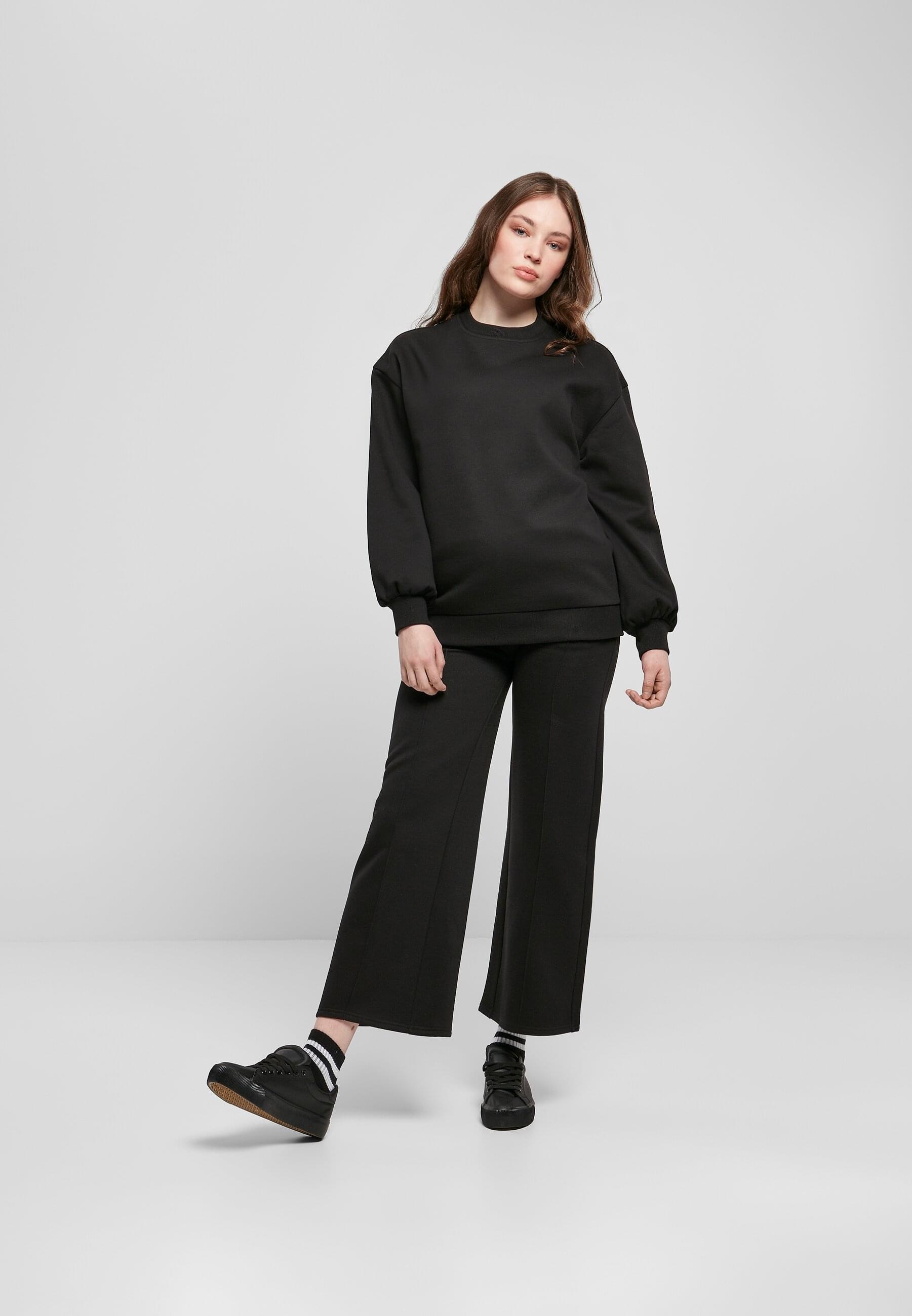 URBAN CLASSICS Sweatshirt »Urban Classics Damen Ladies Organic Oversized Crew«, (1 tlg.)