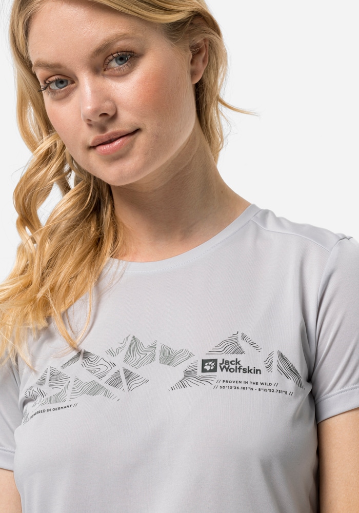 W« BAUR | GRAPHIC T-Shirt T Jack Wolfskin »CROSSTRAIL kaufen für