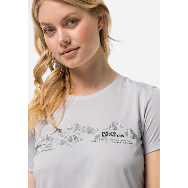 T-Shirt kaufen T für »CROSSTRAIL BAUR Jack | GRAPHIC Wolfskin W«