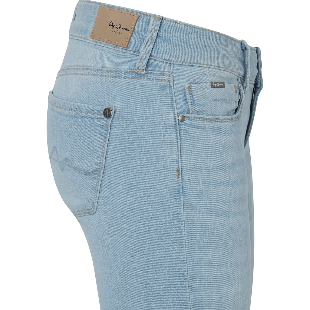 Pepe Jeans Skinny-fit-Jeans »SOHO«, im 5-Pocket-Stil mit 1-Knopf Bund und Stretch-Anteil