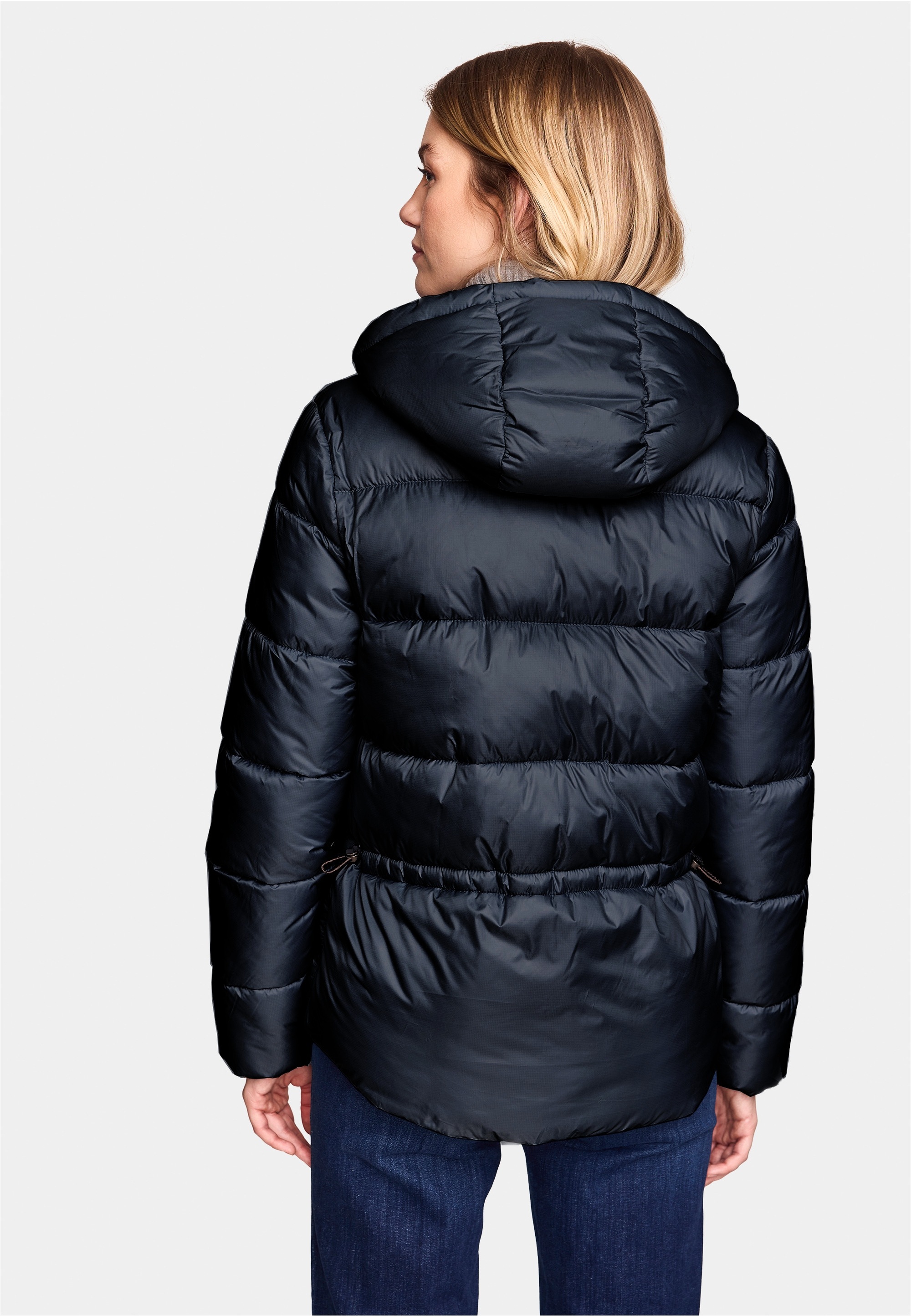 New Canadian Steppjacke »Steppjacke "CHRISTAL"«, mit Taschenbeutel aus Kuschel-Fleece
