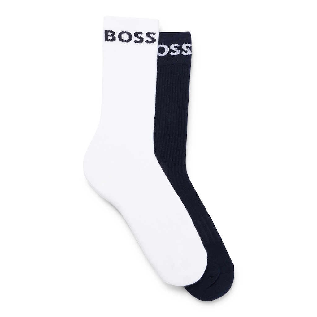 BOSS Sportsocken, (Packung, 2 Paar, 2er)