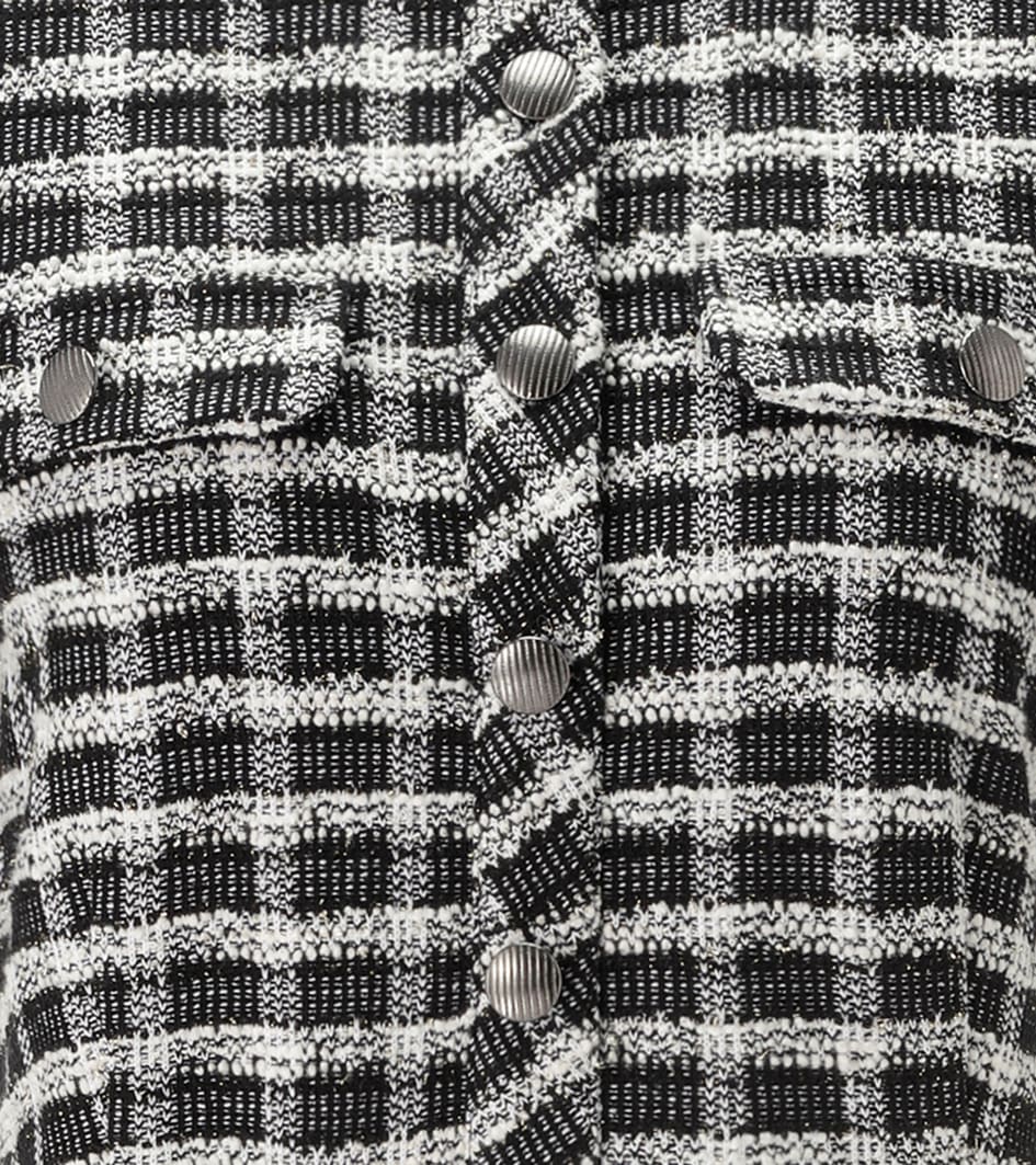 Aniston SELECTED Etuikleid Faketaschen aus Bouclé-Jacquard-Qualität  - NEUE KOLLEKTION