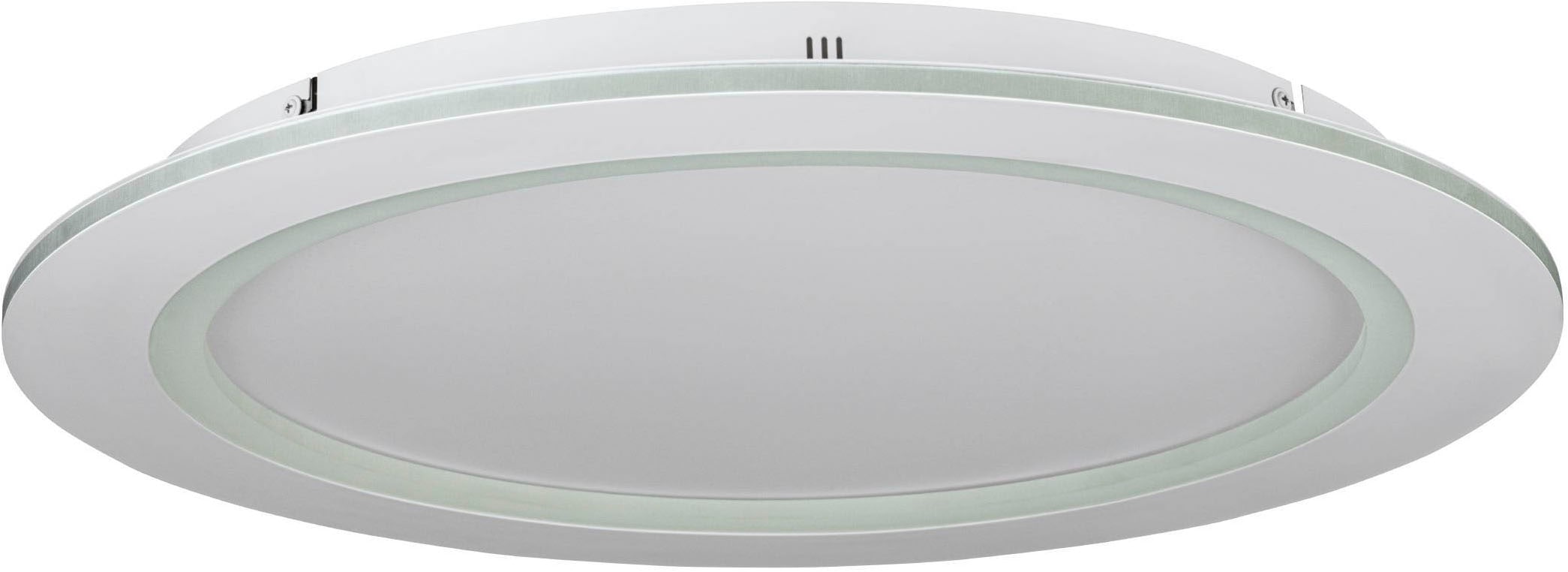 EGLO Deckenleuchte »Padrogiano-Z Deckenlampe, ZigBee 3.0, App und Sprachsteuerung, Lampe« LED-Modul 1 Stk. Kaltweiß | RGB ZigBee, App und Sprachsteuerung Alexa, RGB Rahmen, dimmbar, Ø 60 cm