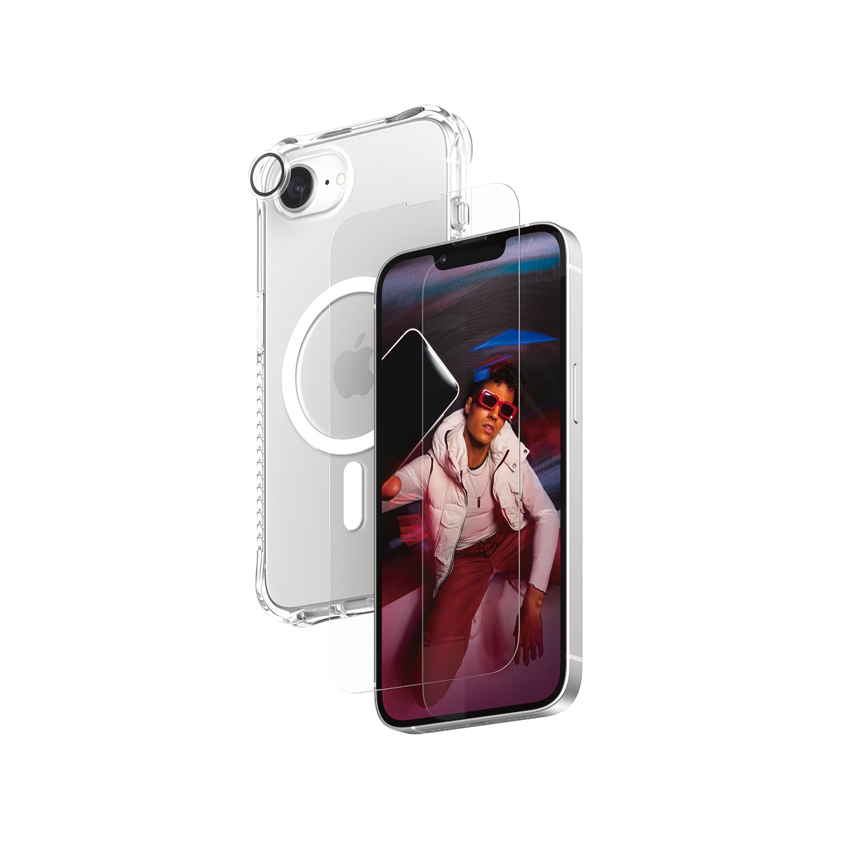 CARE by PanzerGlass Handyhülle »Fashion 3-in-1 Set«, Backcover, Schutzhülle, Handyschutzhülle, Case, Schutzcase, stoßfest
