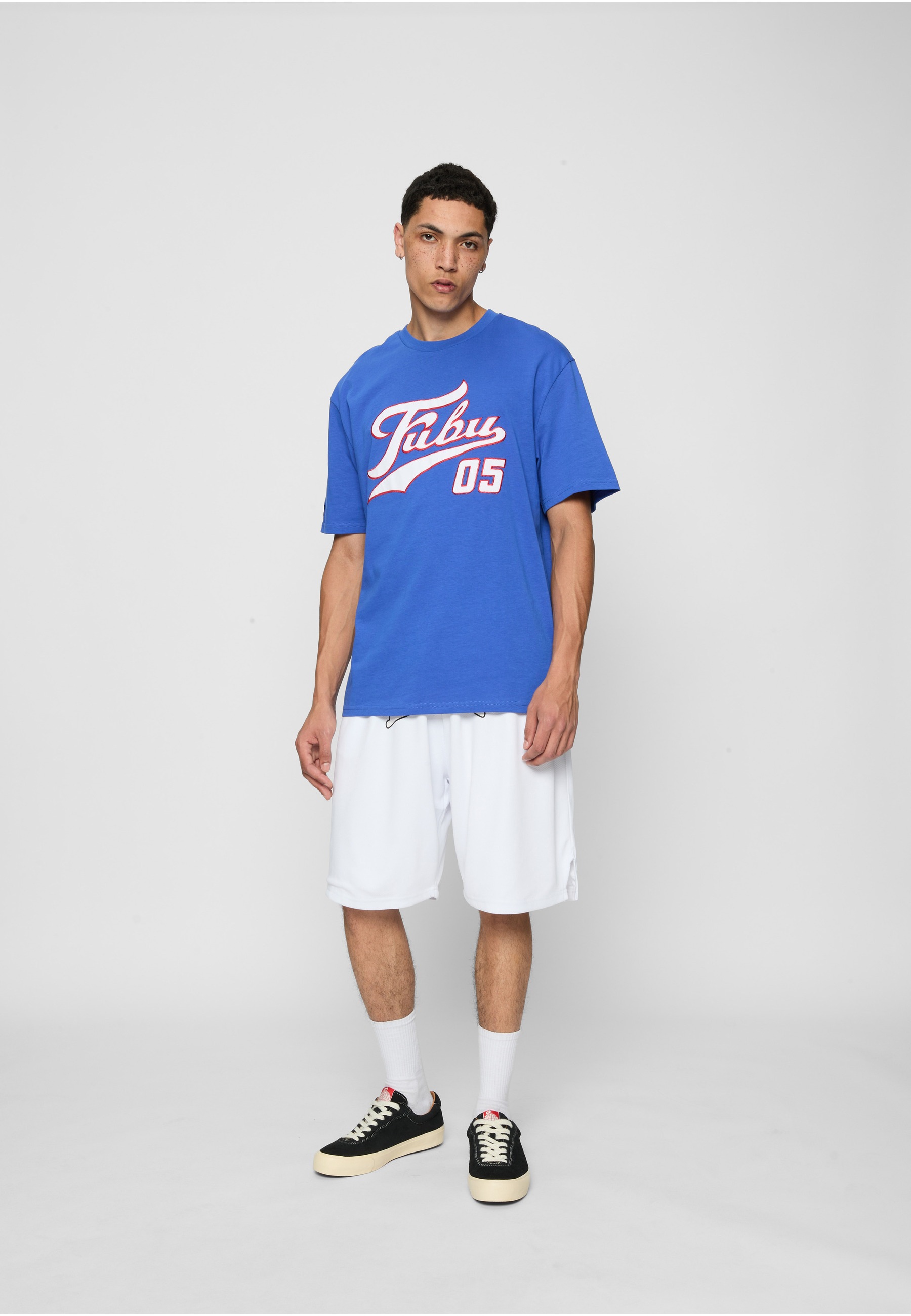 Fubu T-Shirt "Fubu FBMQ12111BLU Fubu Varsity T-Shirt" 1 Stk. günstig online kaufen