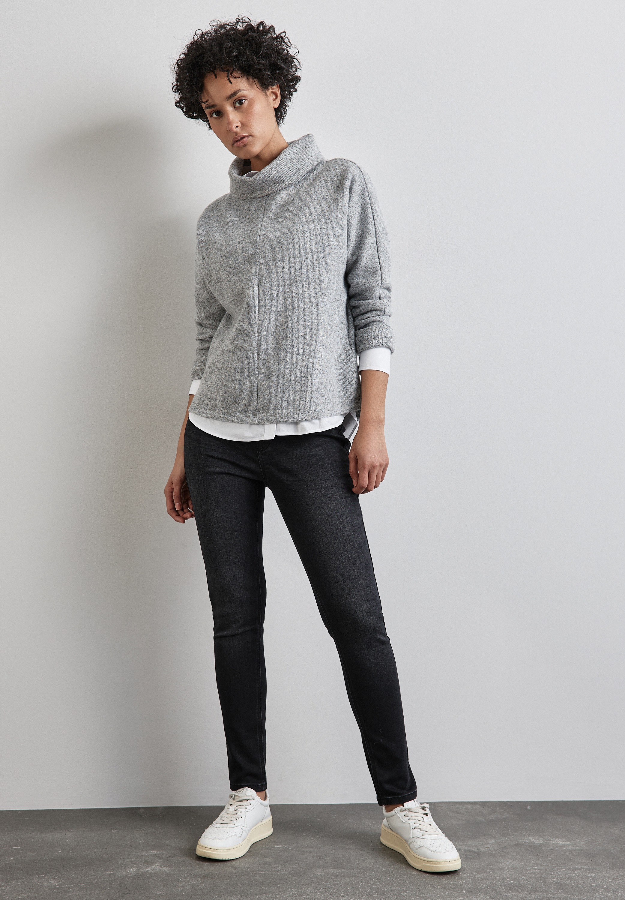 STREET ONE Skinny-fit-Jeans, High Waist