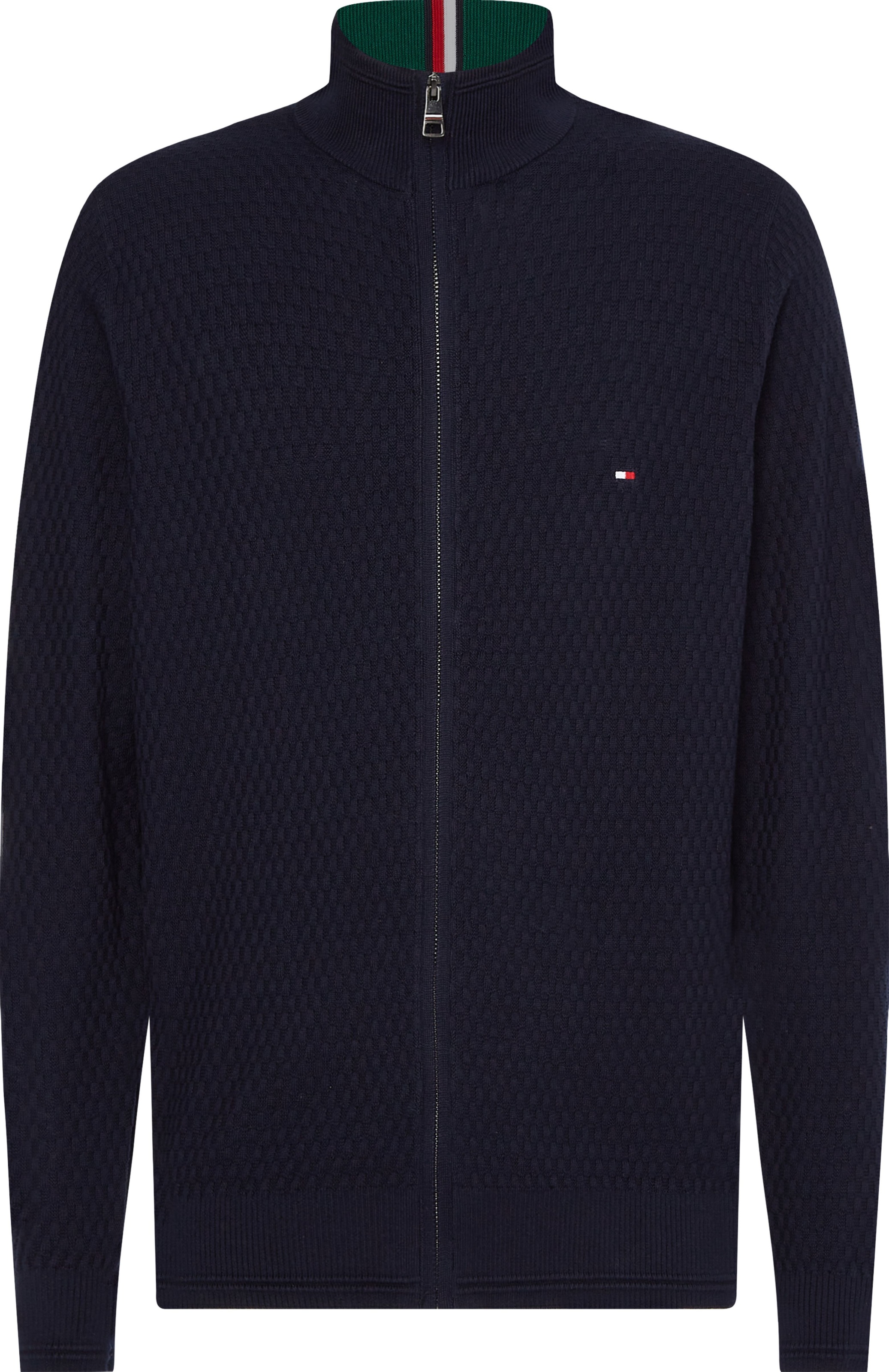 Tommy Hilfiger Big & Tall Sweatshirt mit Reißverschluss im hochgeschlossenen Design