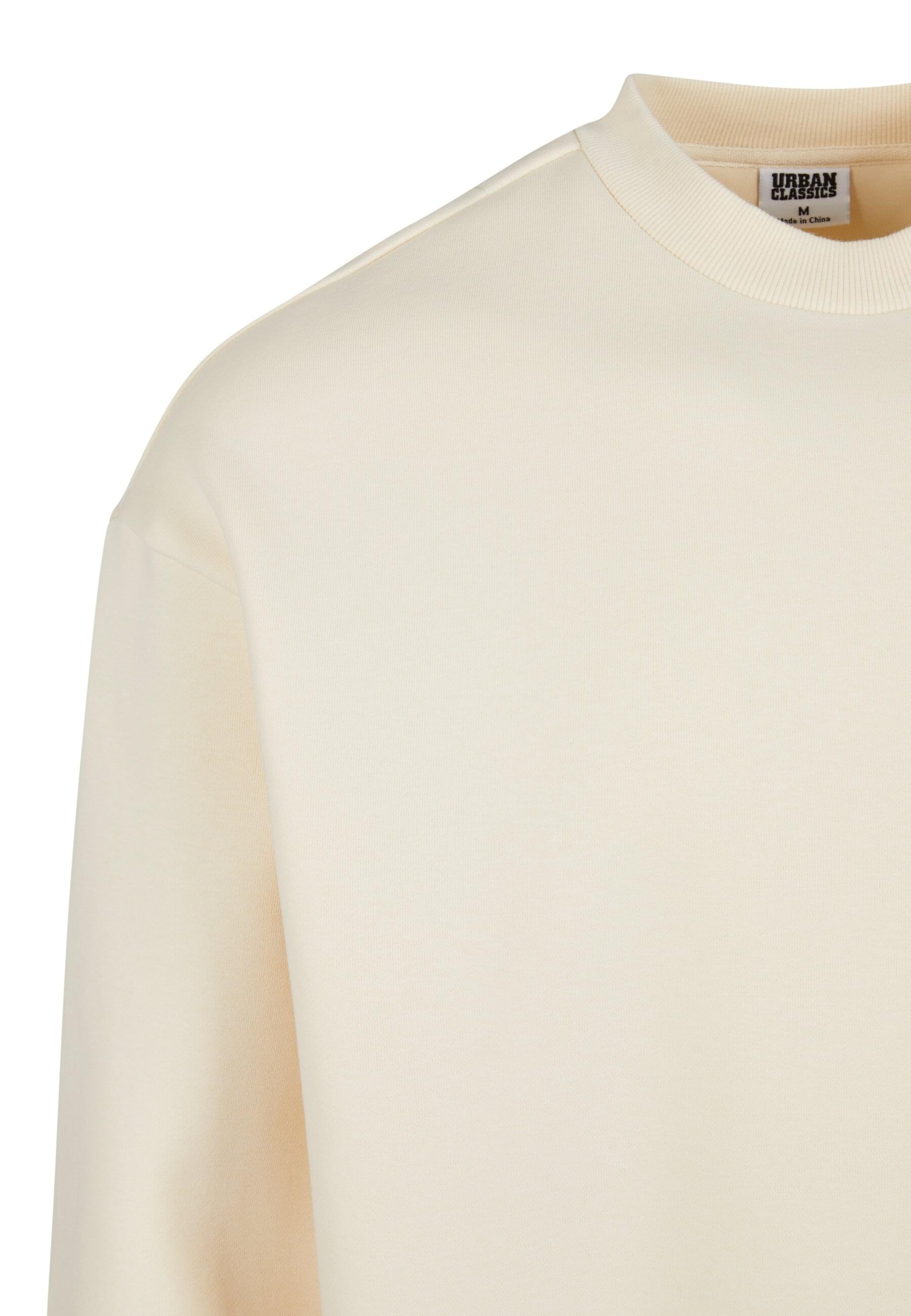 URBAN CLASSICS Rundhalspullover »Urban Classics Fluffy Crewneck«, (1 tlg.)
