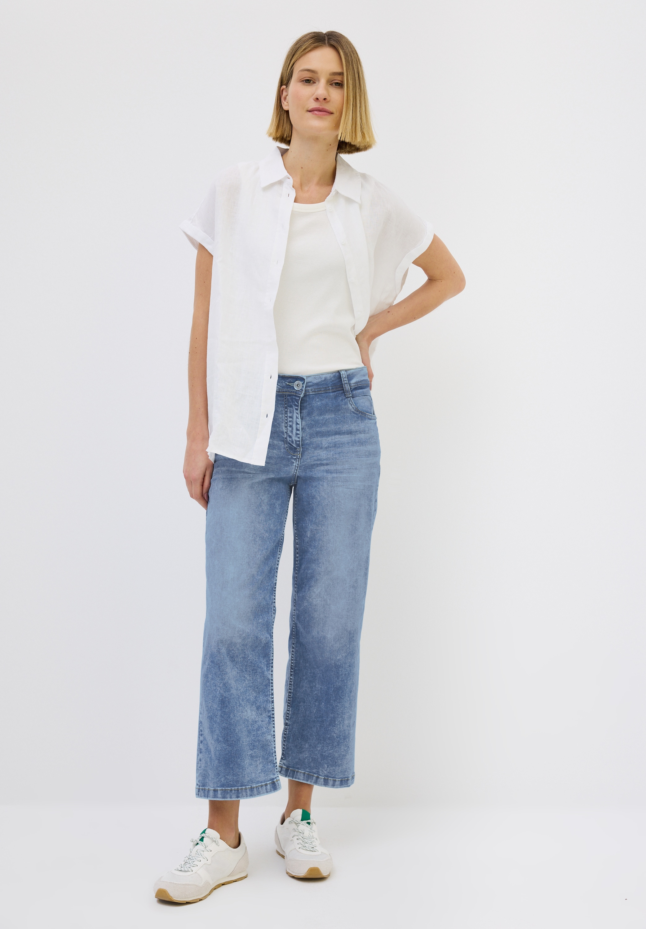 Cecil Loose-fit-Jeans, High Waist