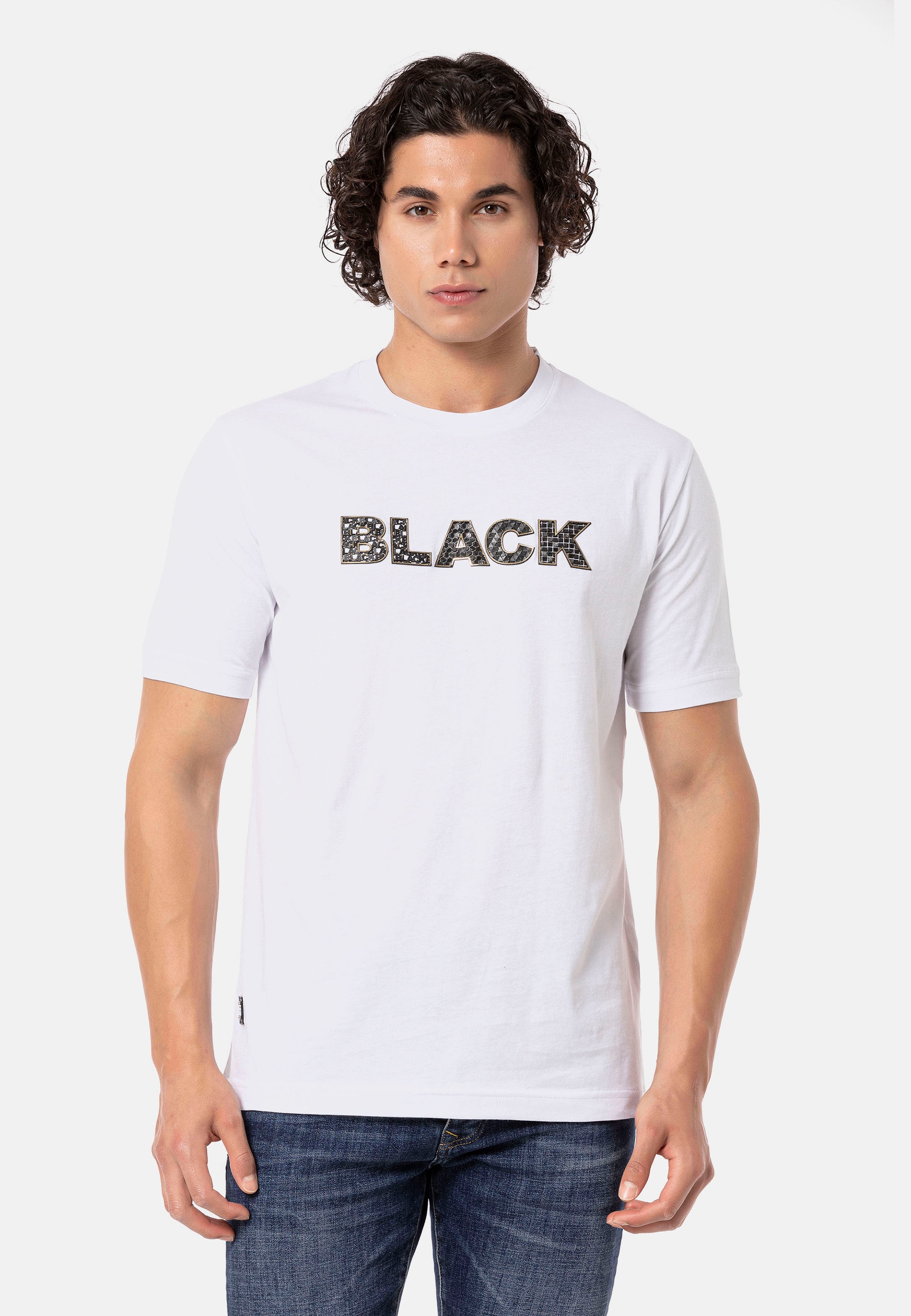 T-Shirt »Gern«, mit hochwertigen Print