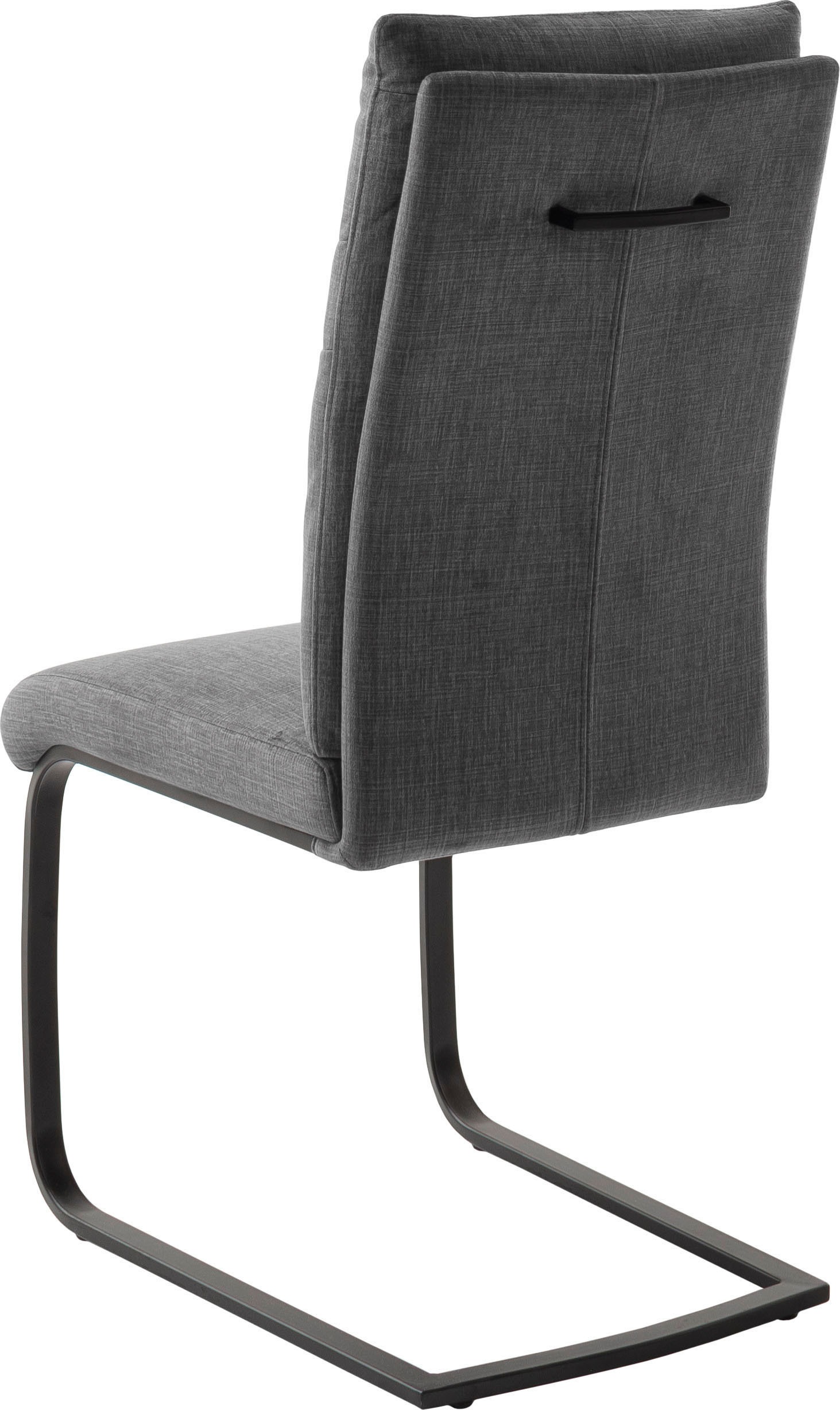MCA furniture Freischwinger »Gibara Schwingstuhl 2er Set«, (Set), 2 St., Veloursstoff, Esszimmerstuhl,Nosag Federung im Sitz,Flachrohr,Belastbarkeit 140 kg