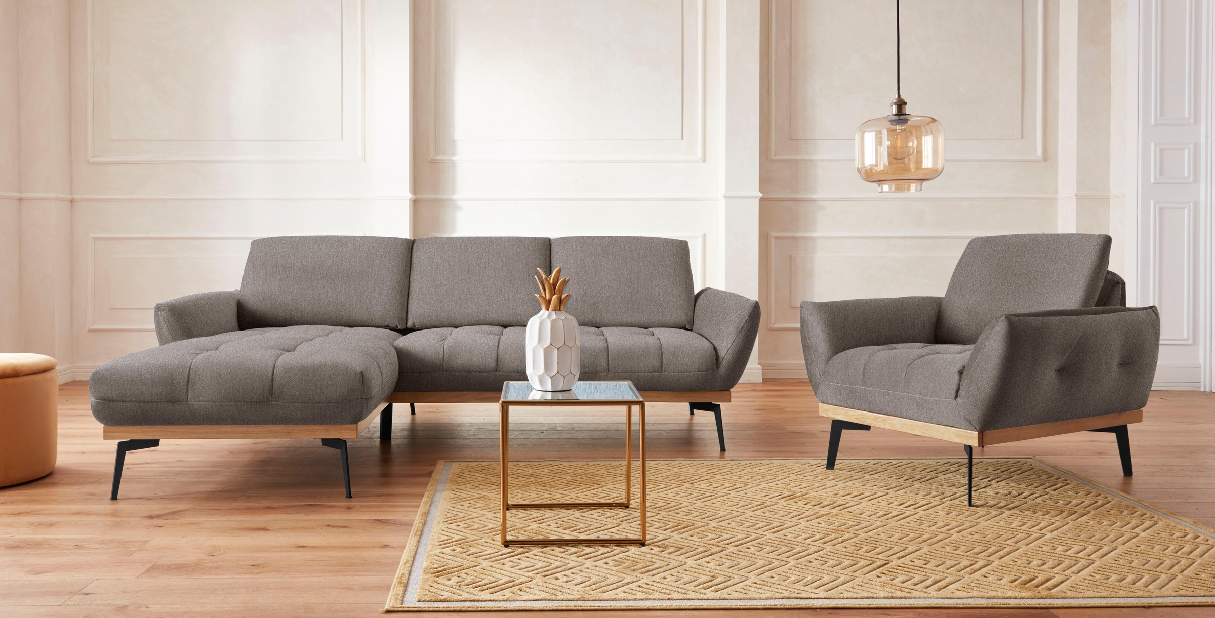 Guido Maria Kretschmer Home&Living Ecksofa »Palíc, L-Form«