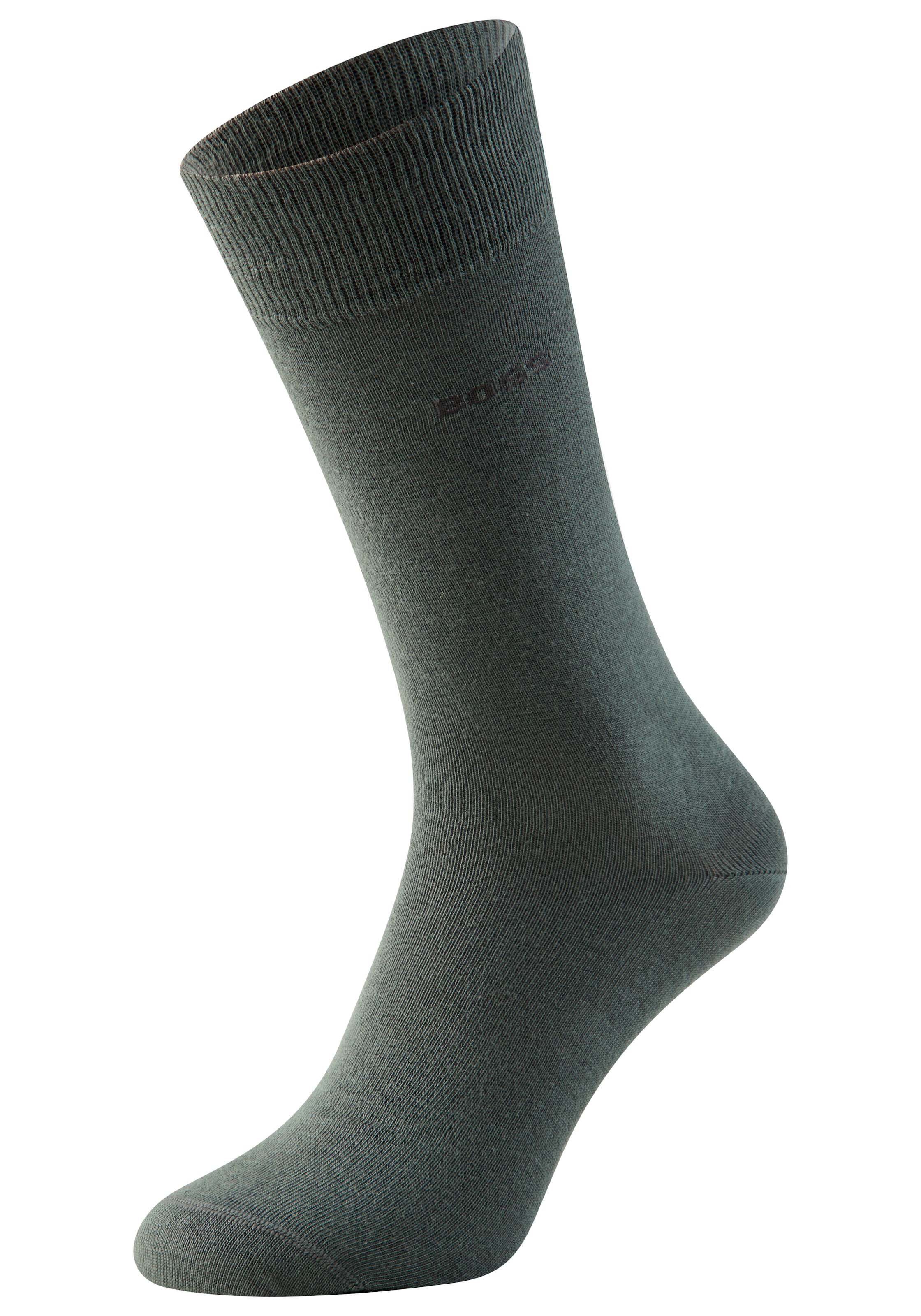 BOSS Businesssocken »2P RS Uni CC«, (Packung, 2 Paar, 2er), mit Markenlogo