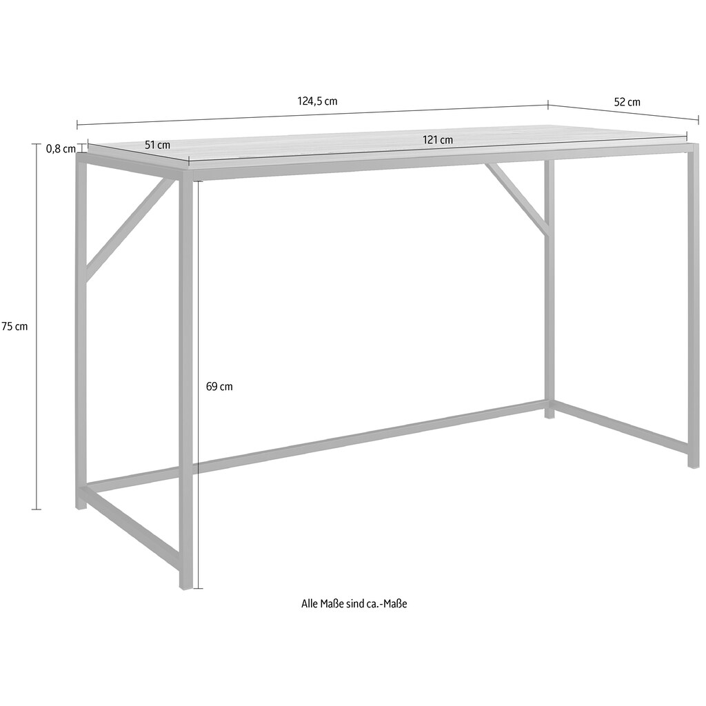 Dorel Home Schreibtisch »Quincy«, (1 St.)