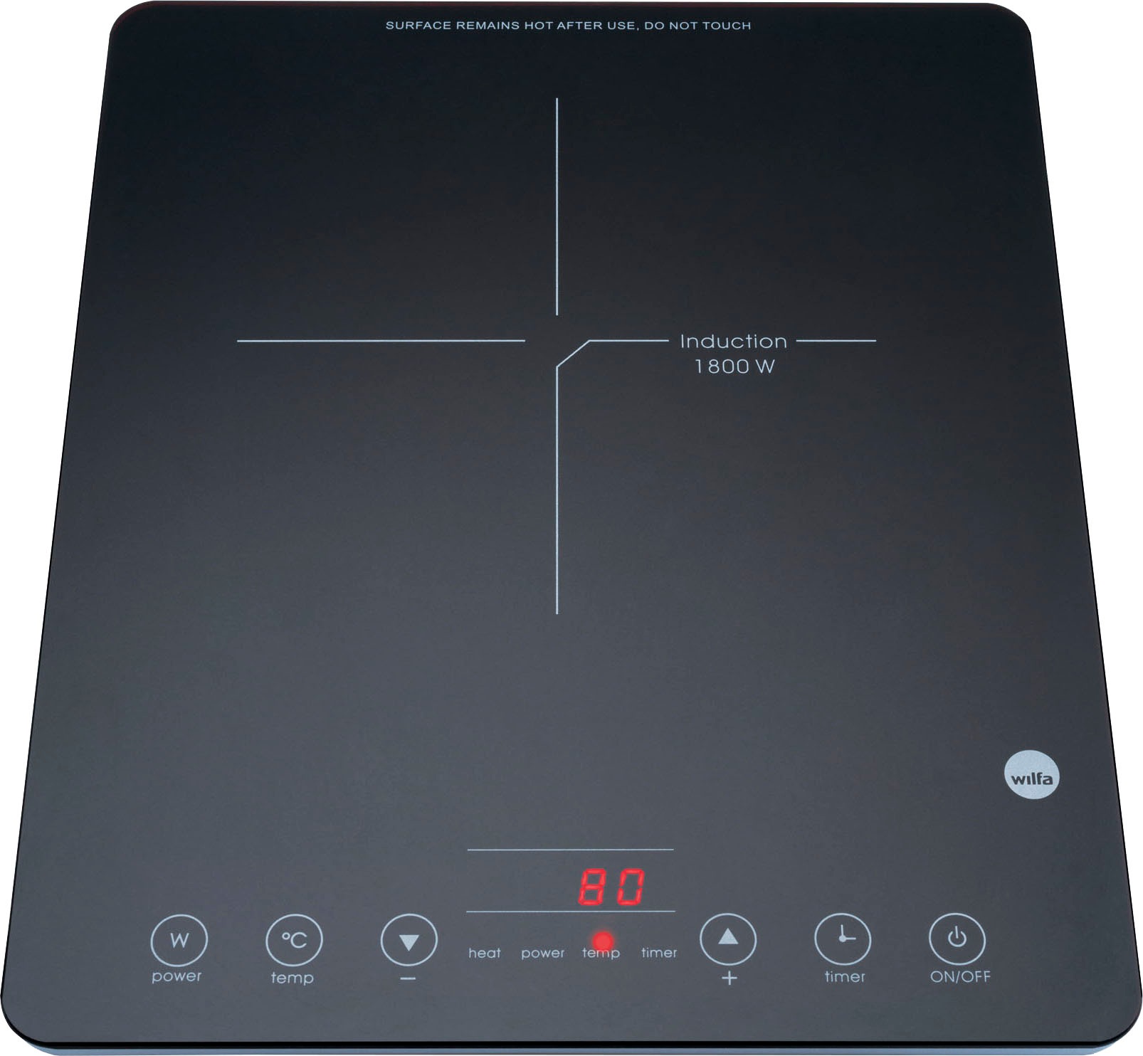 Einzel-Induktionskochplatte »INDUX ICP-1800B«