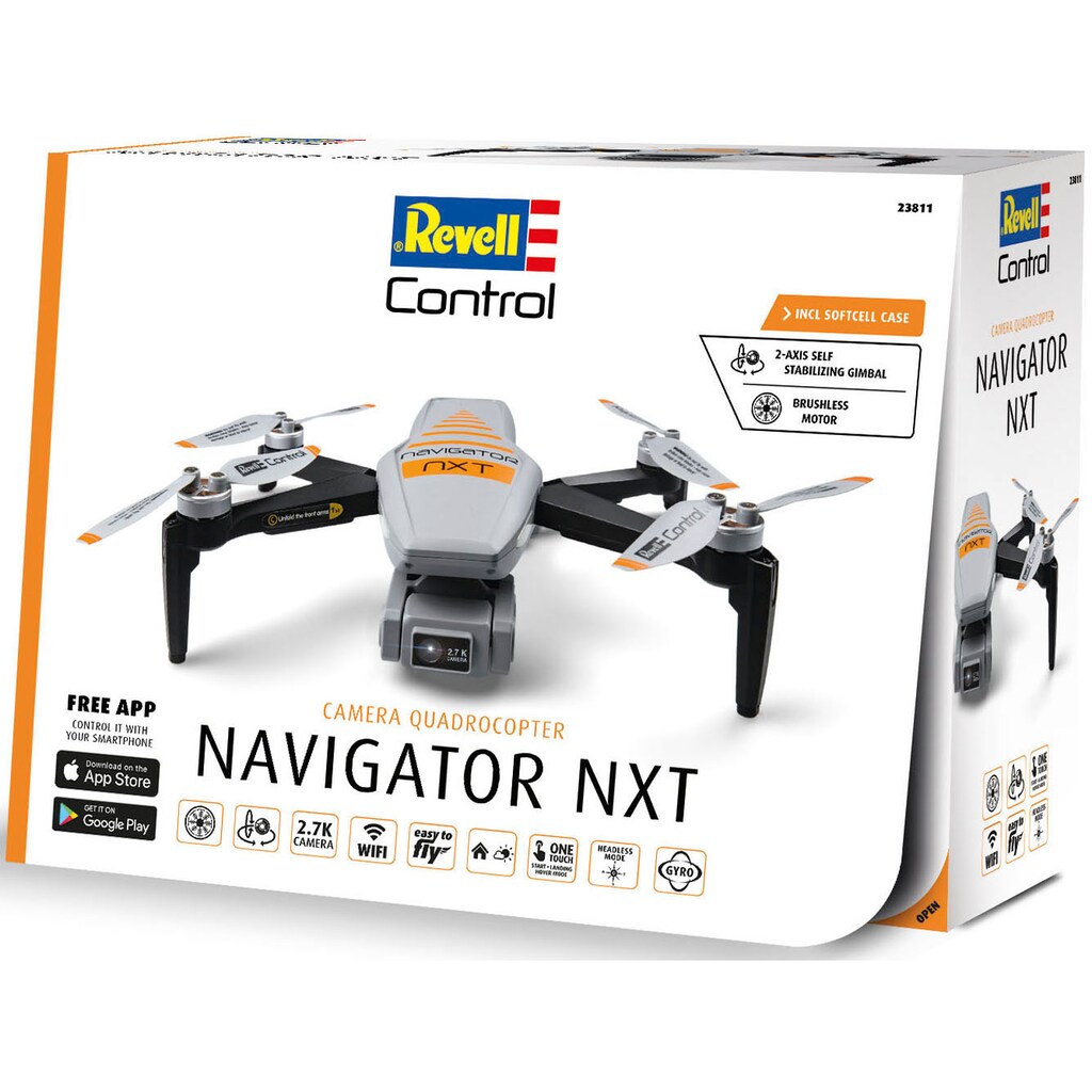 Revell® RC-Quadrocopter »Navigator NXT, 2,4 GHz«, über Smartphone bedienbar