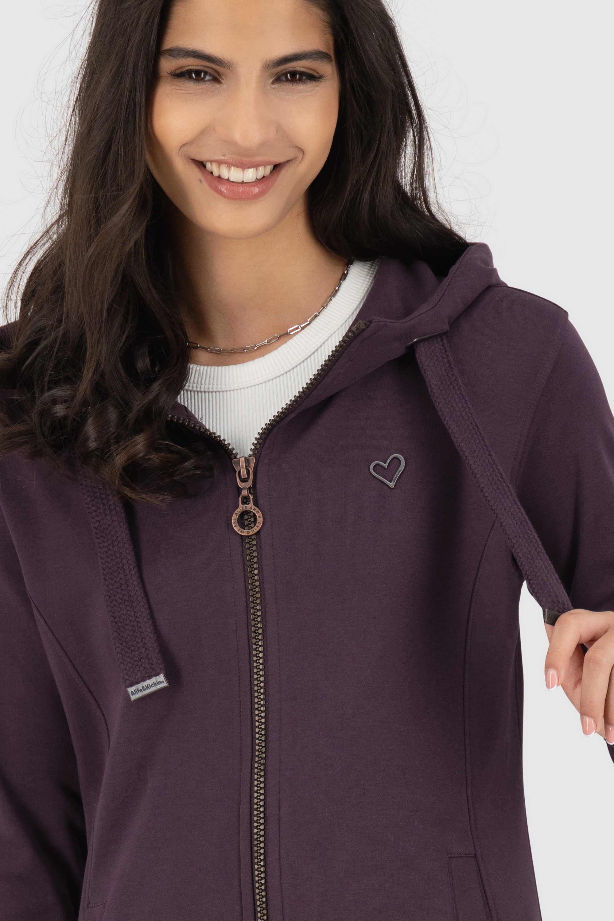 Alife & Kickin Kapuzensweatjacke »Damen JasinaAK A«