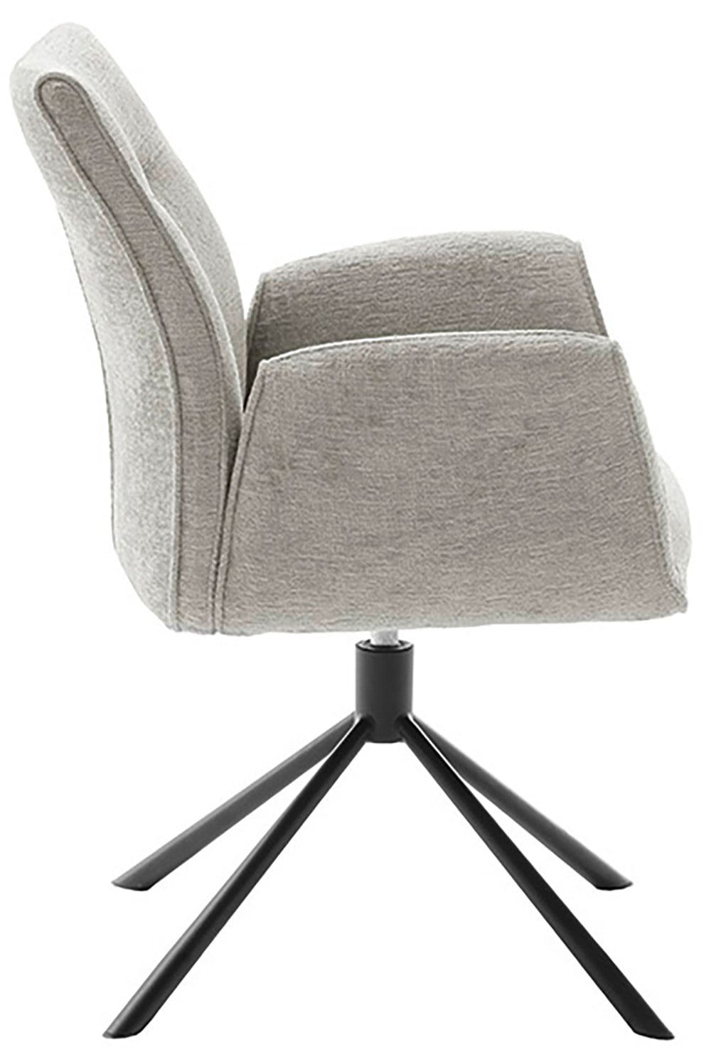 MCA furniture Esszimmerstuhl »DIVERIA« () (2er-Set) 4-Fuss-Stuhl,drehbar 360°,belastbar 120 kg,Sitzhöhe ca. 50cm