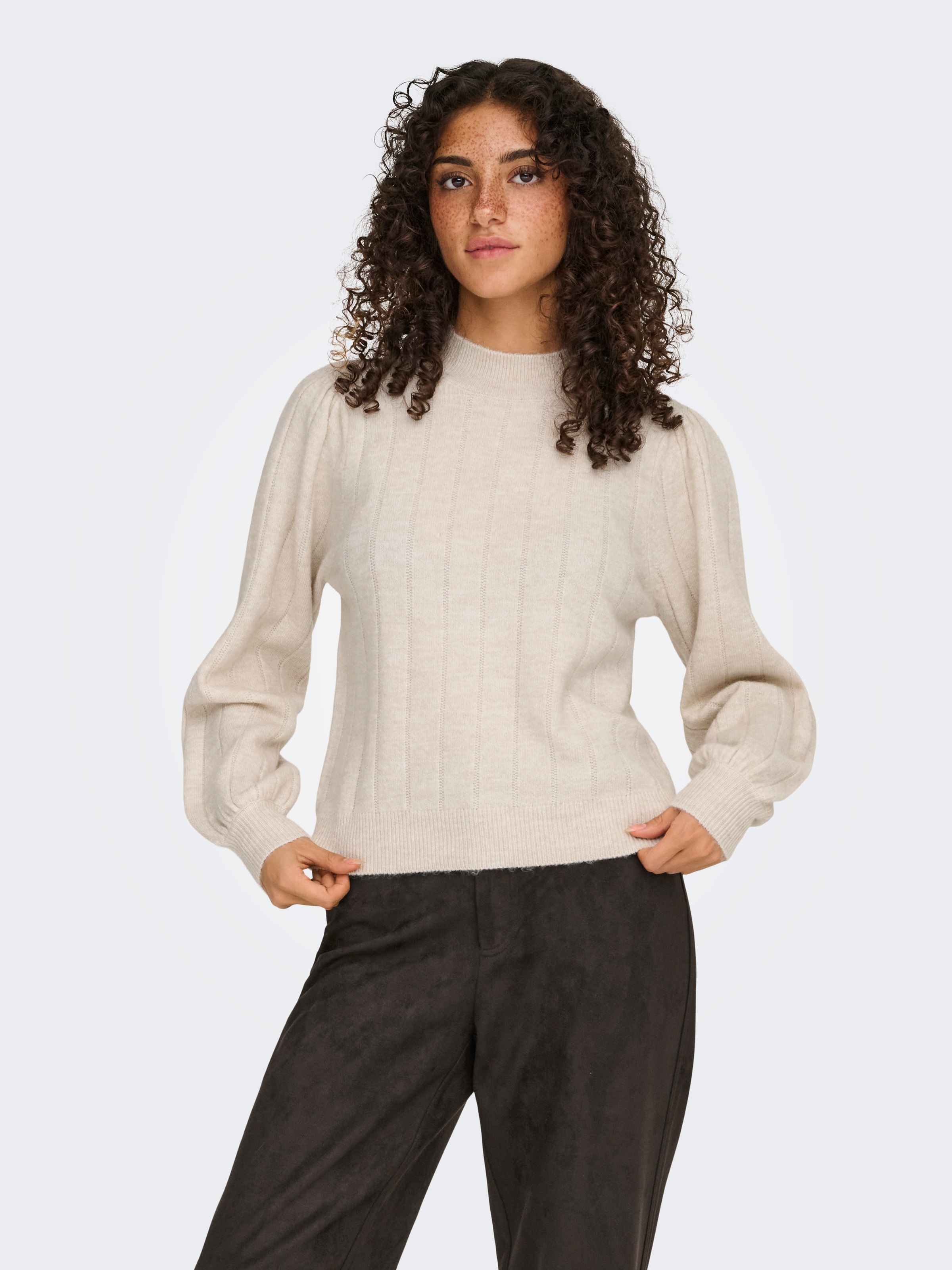 ONLY Strickpullover "ONLFIRENZE LS HIGHNECK PULLOVER KNT NCA" günstig online kaufen